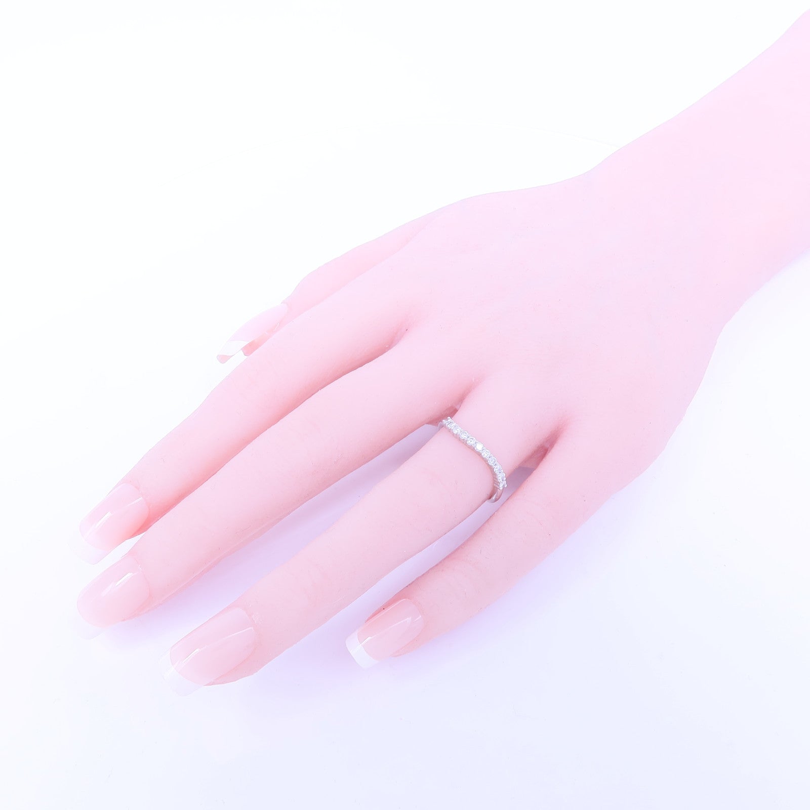 JEWELRY 18K白金Diamond Ring鑽石戒指US#6.75