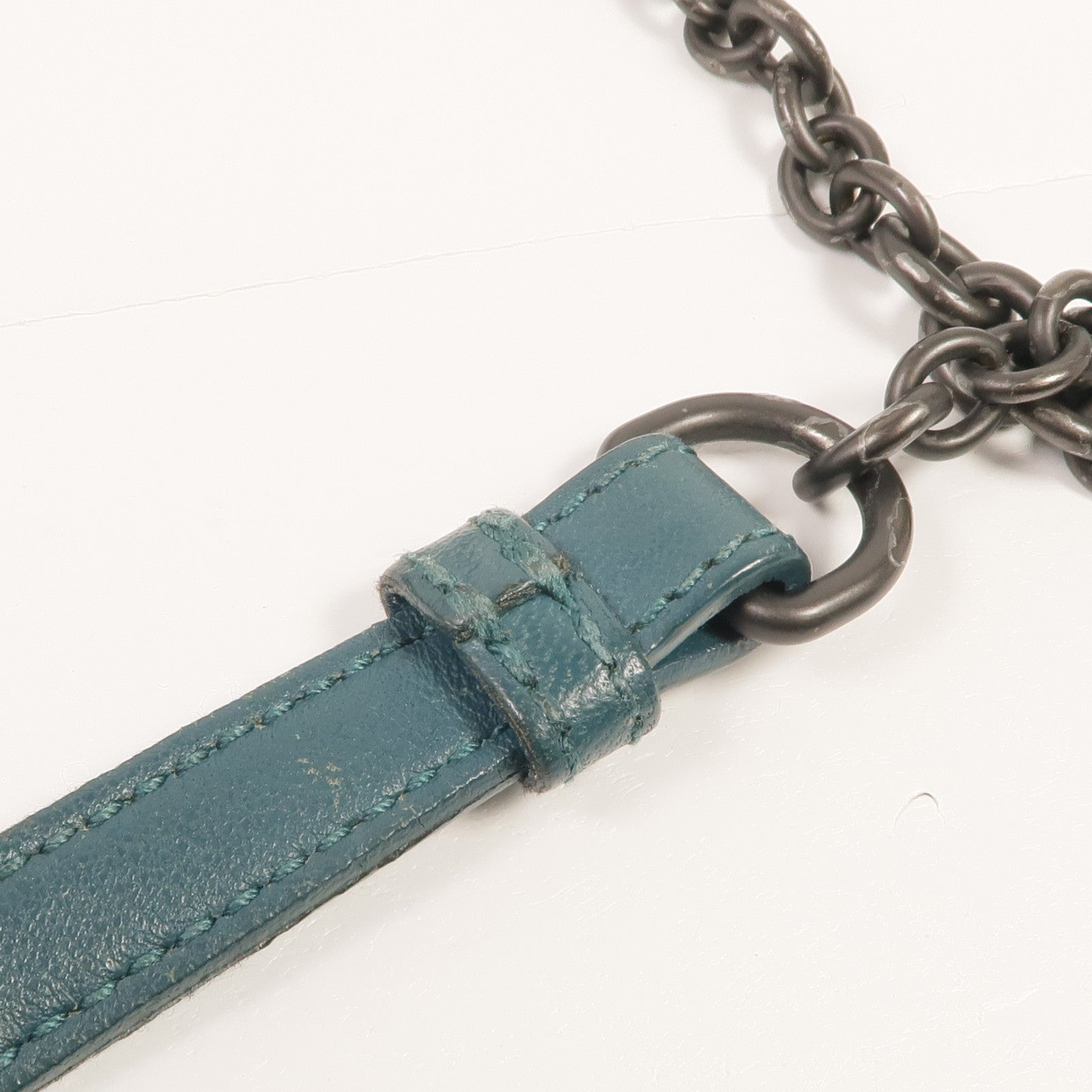 BOTTEGA VENETA 織紋皮革Chain Shoulder鏈帶肩背袋