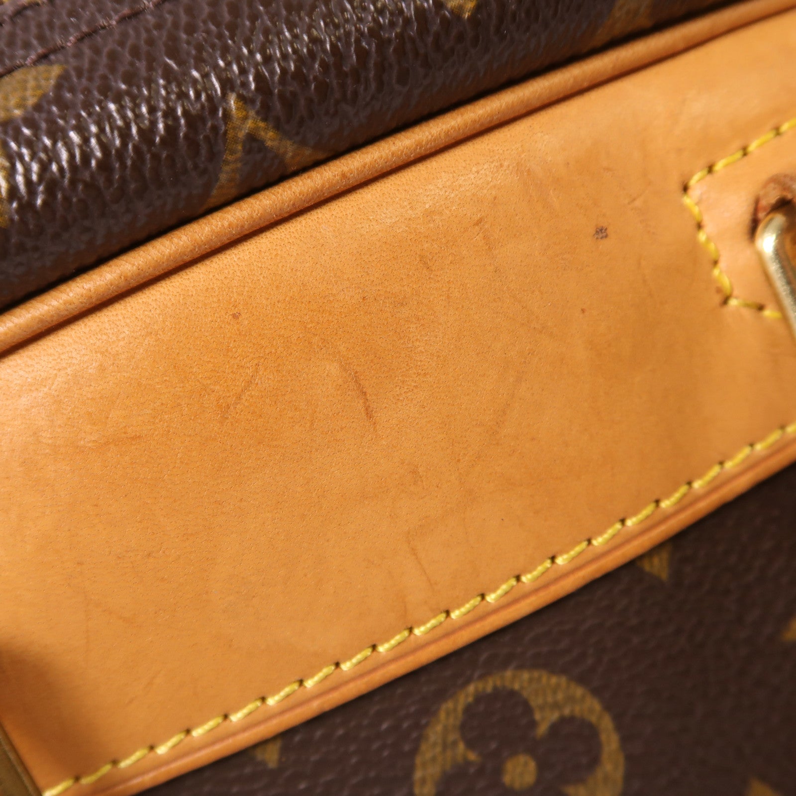 LOUIS VUITTON Monogram Trouville金扣手挽袋