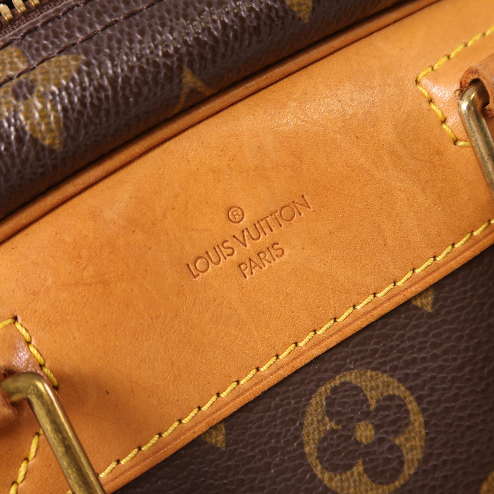 LOUIS VUITTON Monogram Trouville金扣手挽袋