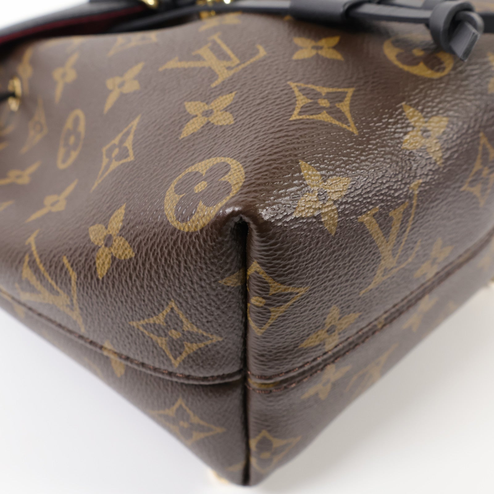 LOUIS VUITTON Monogram Montsouris BB金扣背包