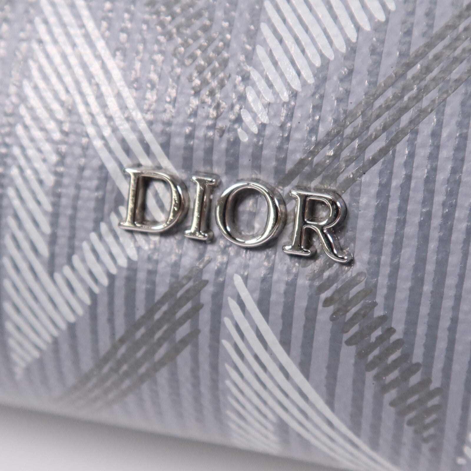 Dior 塗層帆布Lingot 22銀扣肩背袋
