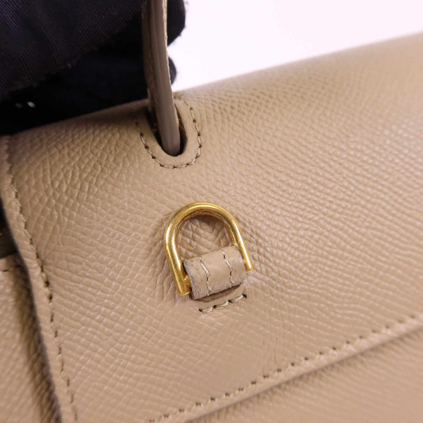 CELINE 牛皮皮革Belt Bag Nano金扣肩背袋