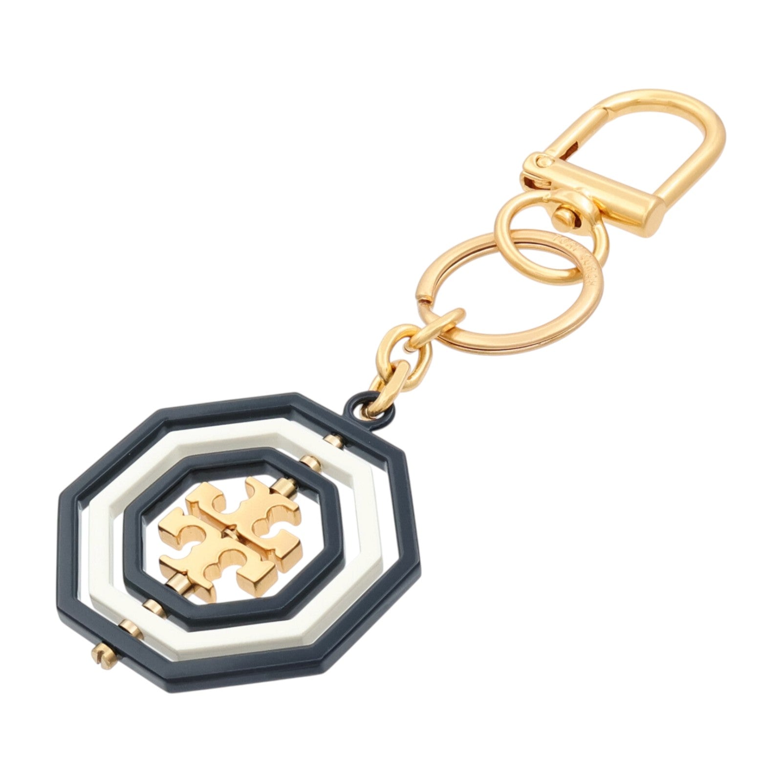 Tory Burch 金屬Rotating Geo Key Fob掛飾