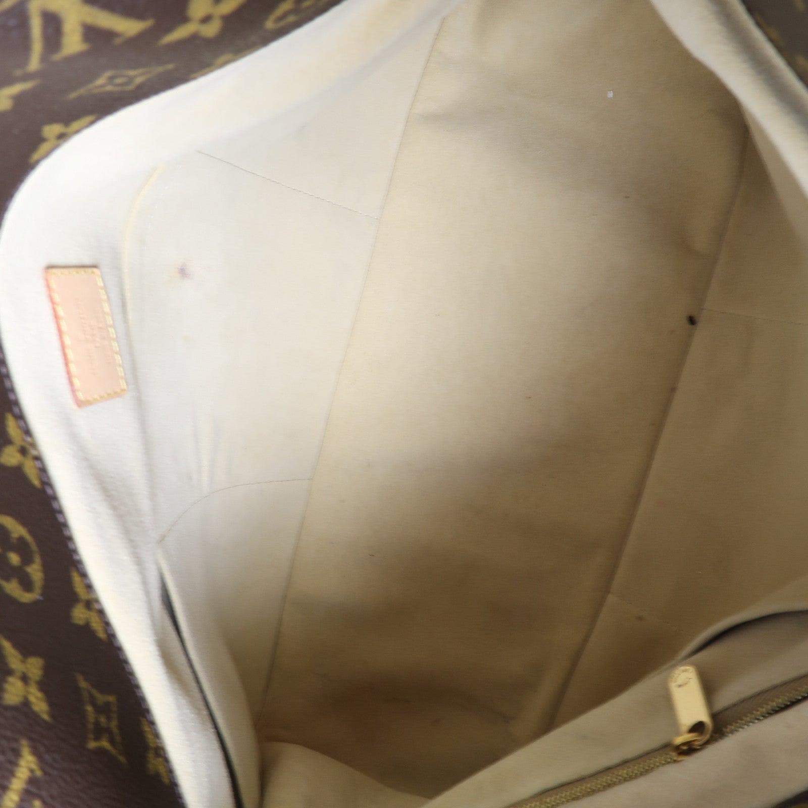 LOUIS VUITTON Monogram Artsy MM金扣手挽袋啡色