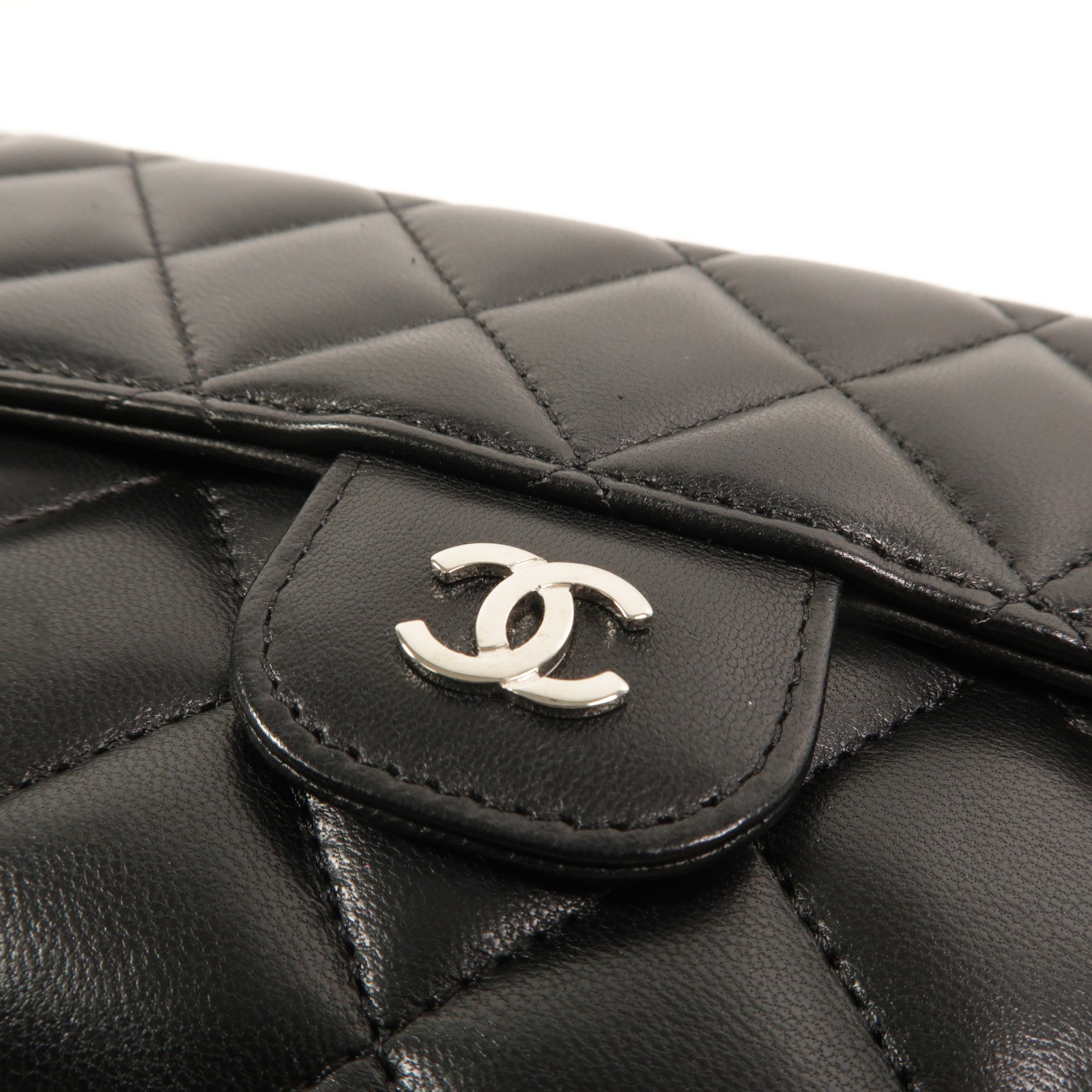 CHANEL 羊皮皮革Long Wallet長錢包