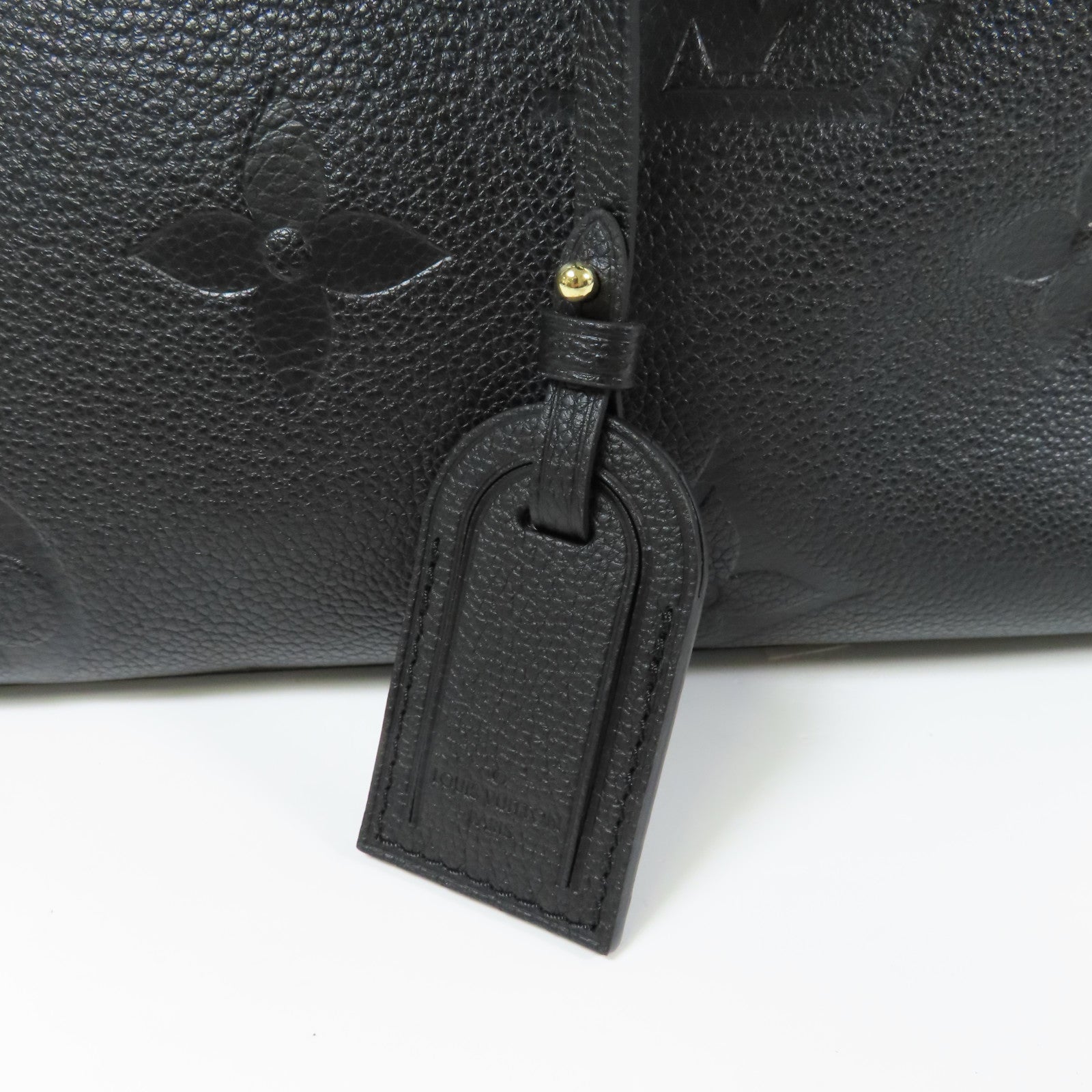 LOUIS VUITTON Monogram Empreinte Petit Palais金扣手挽肩背兩用袋