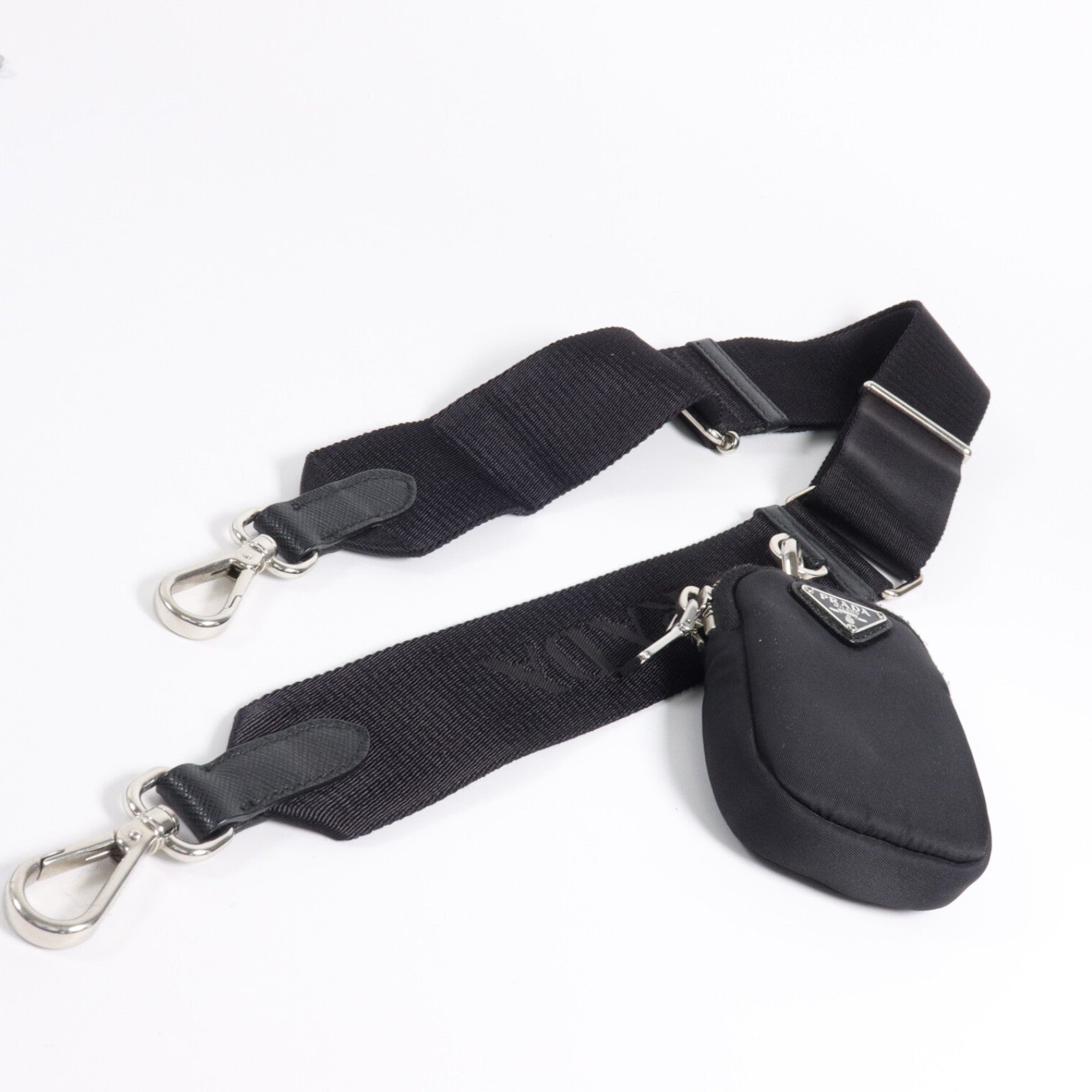 PRADA 尼龍Mini Hobo Re-Edition 2005手挽肩背兩用袋