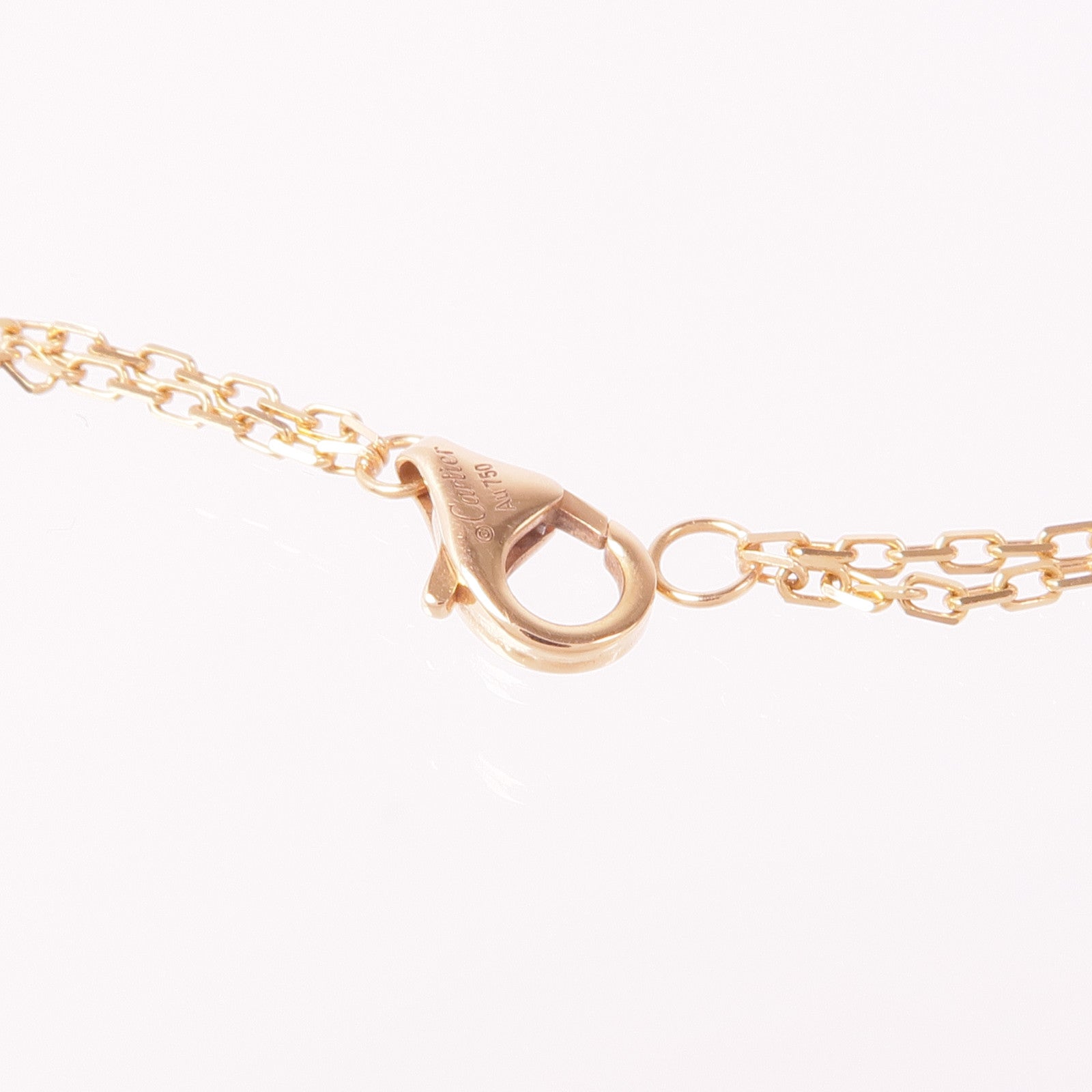 CARTIER 18K玫瑰金Diamond Necklace鑽石項鍊