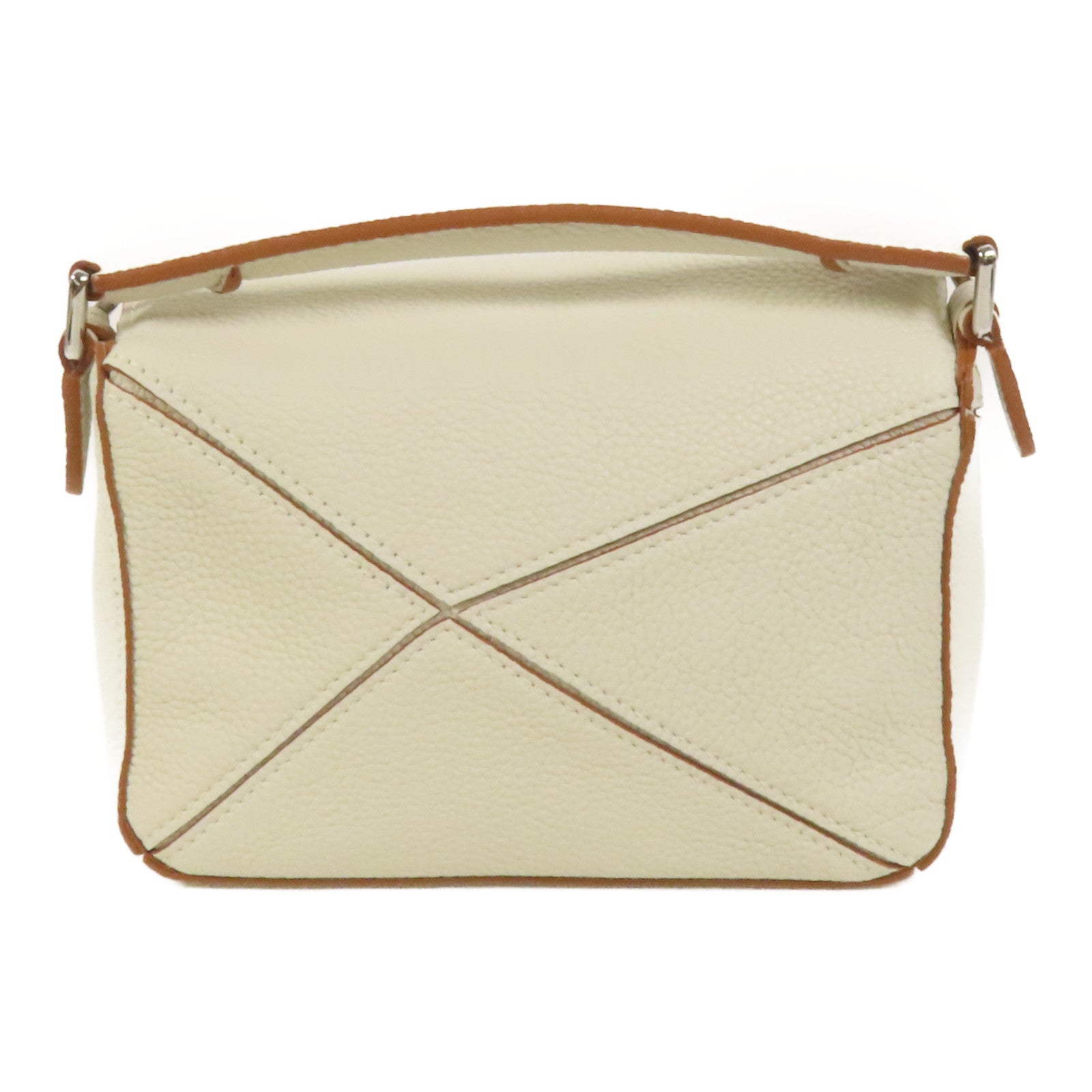 LOEWE 牛皮皮革Mini Puzzle手挽肩背兩用袋