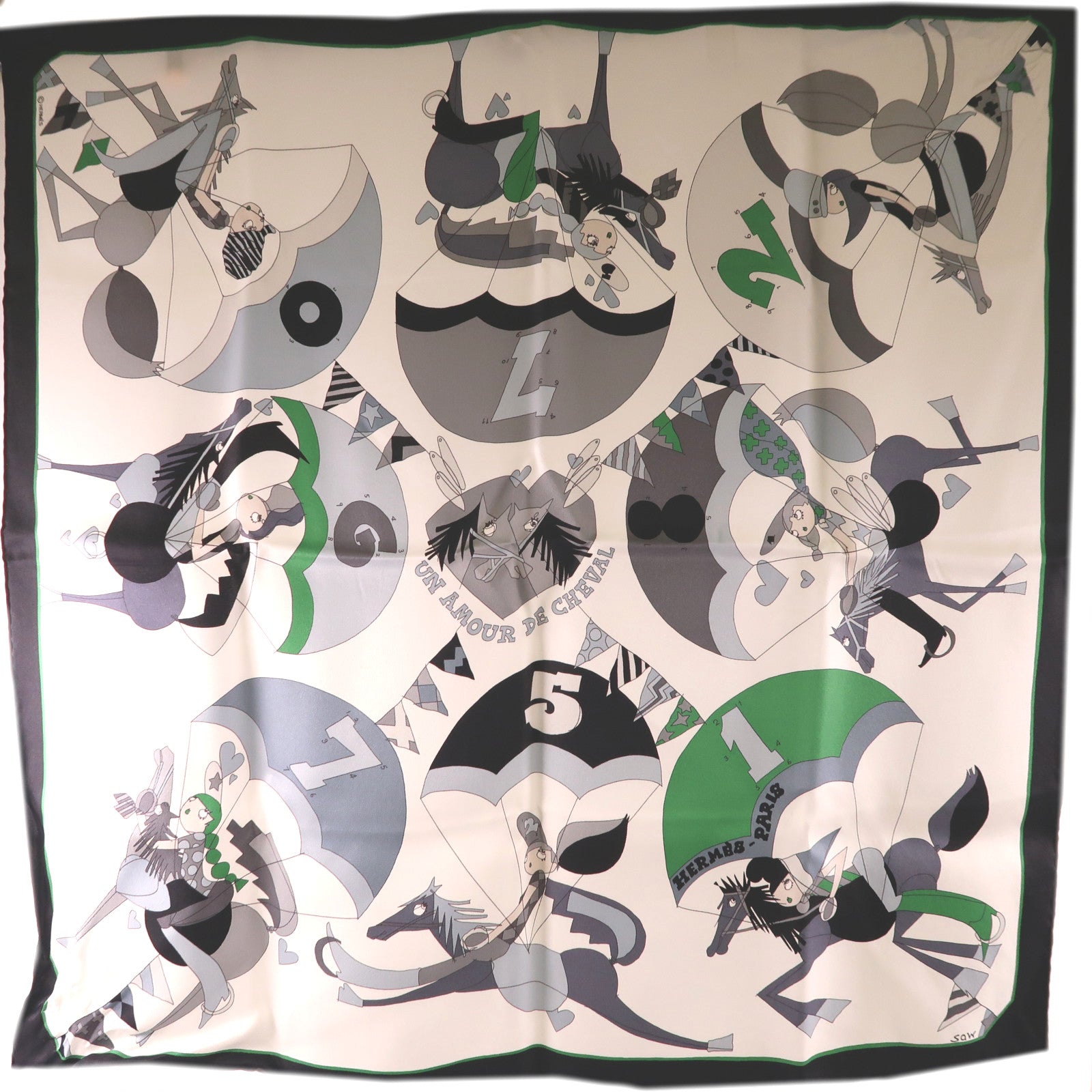 HERMES 絲質Scarf 70X70絲巾
