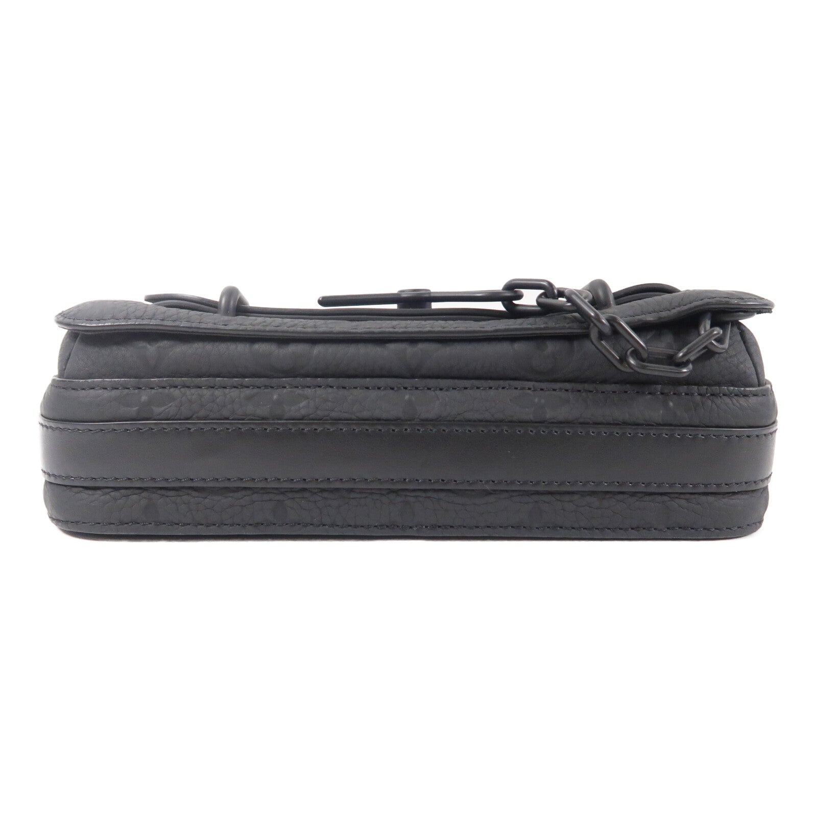 LOUIS VUITTON Monogram Taurillon Steamer Messenger肩背袋