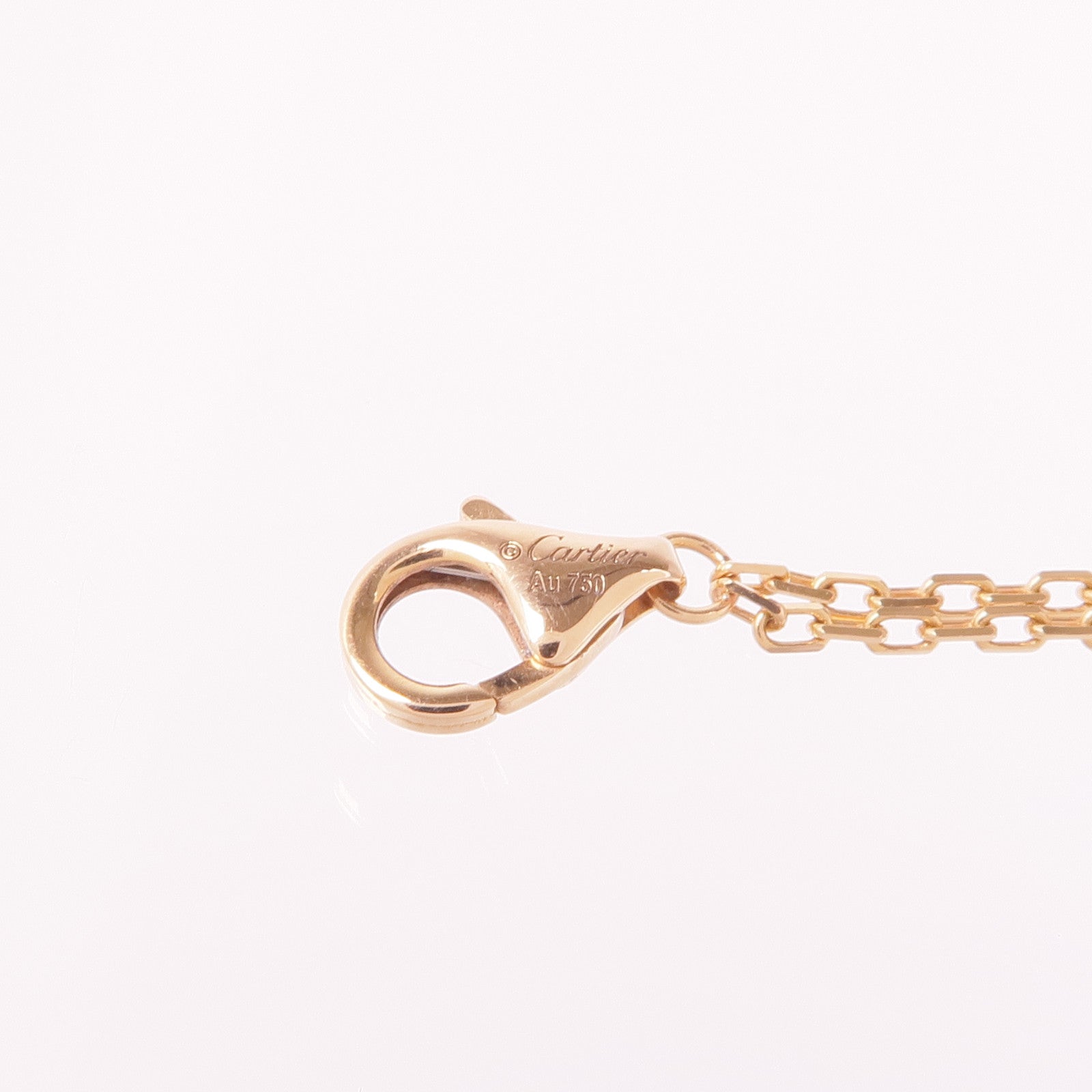 CARTIER 18K玫瑰金Diamond Necklace鑽石項鍊