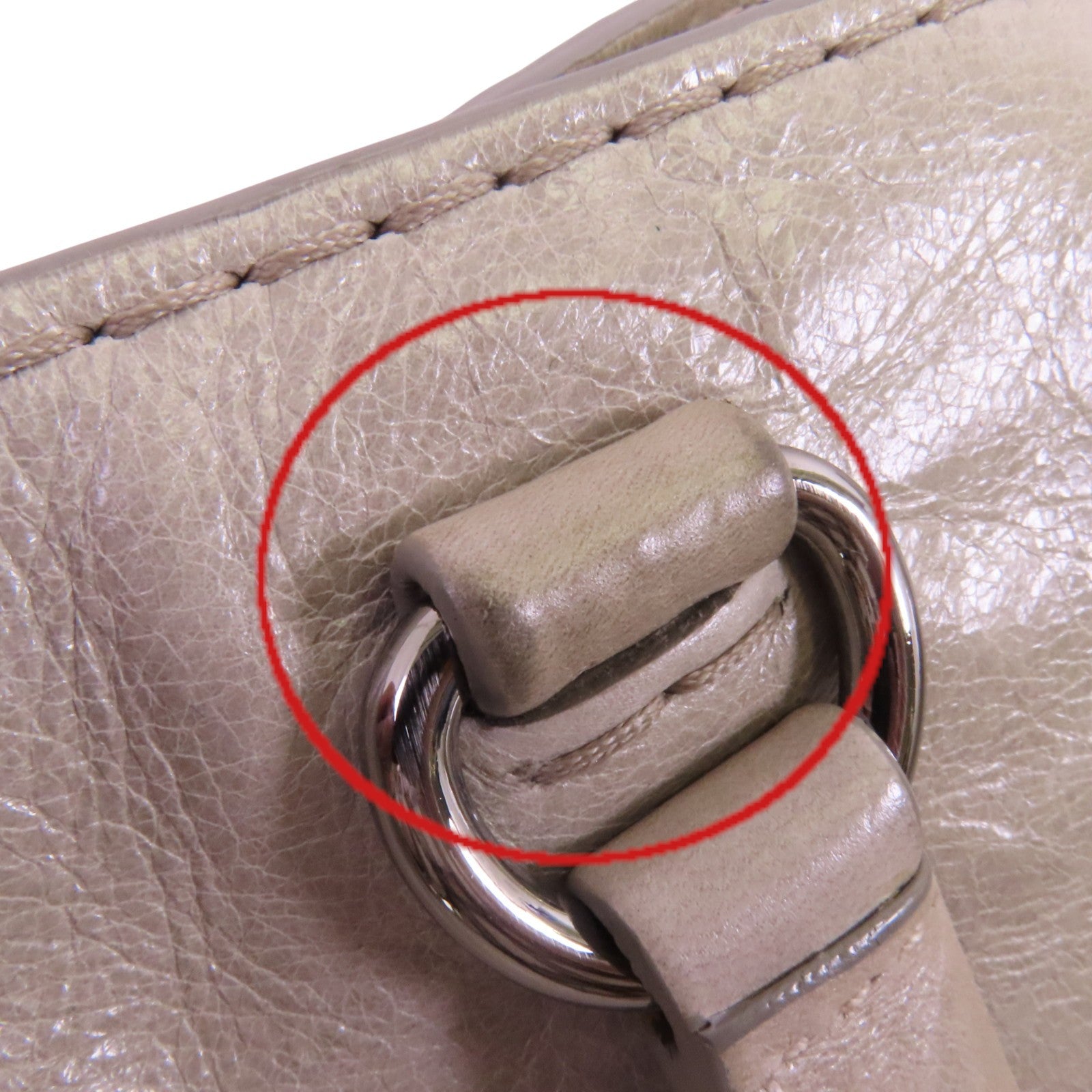 PRADA 牛皮皮革Tote Bag金扣手挽肩背兩用袋