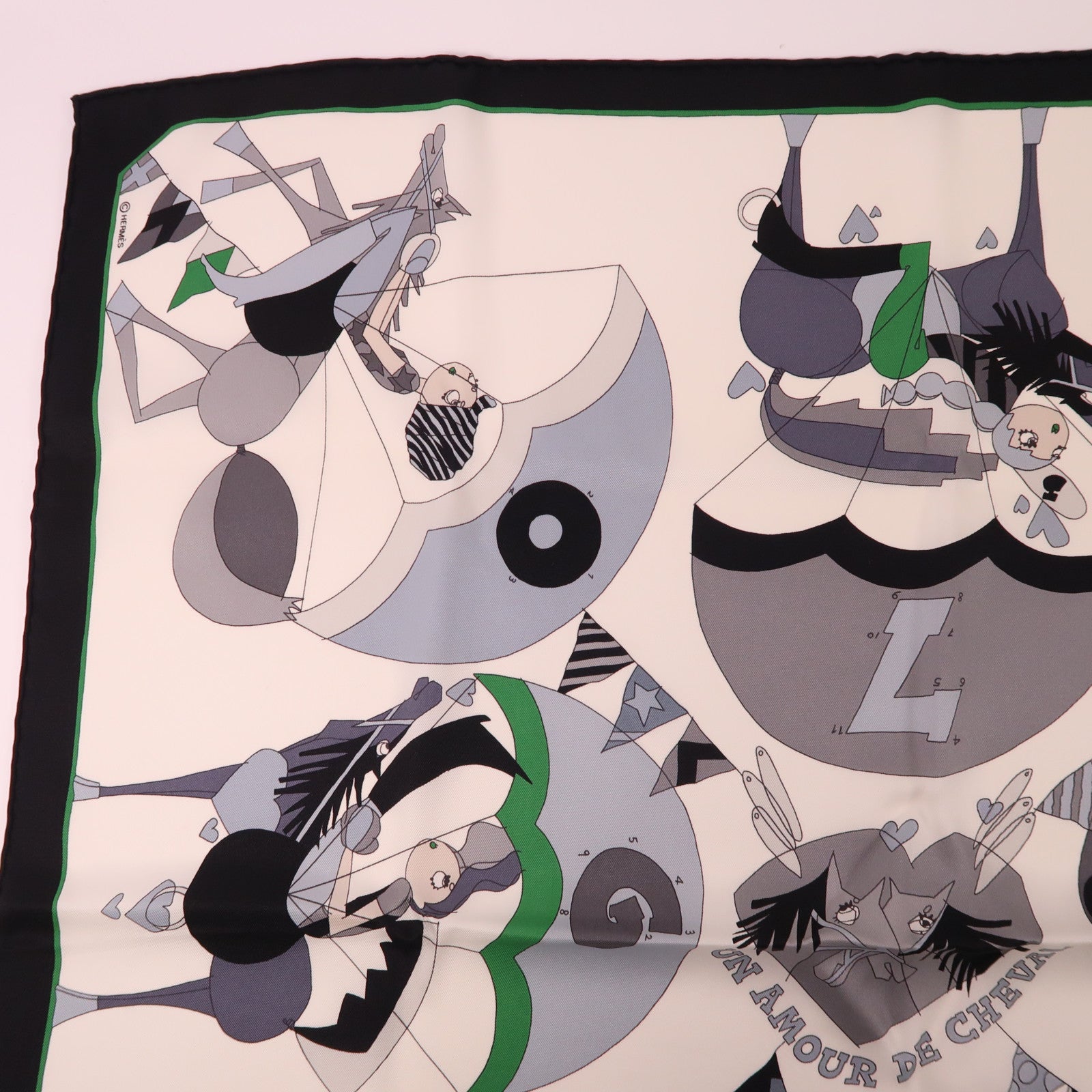 HERMES 絲質Scarf 70X70絲巾