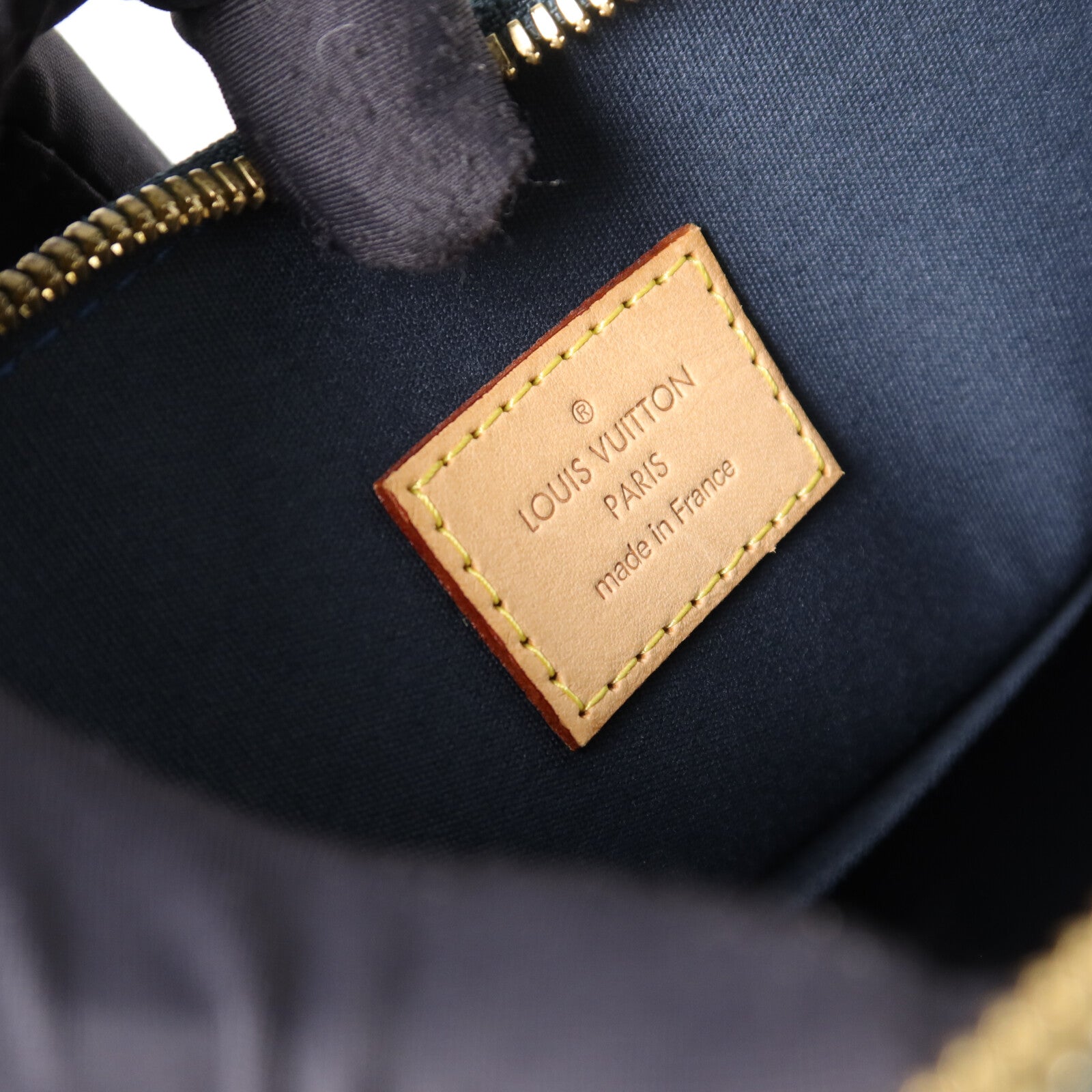LOUIS VUITTON Monogram Vernis Alma GM手挽袋