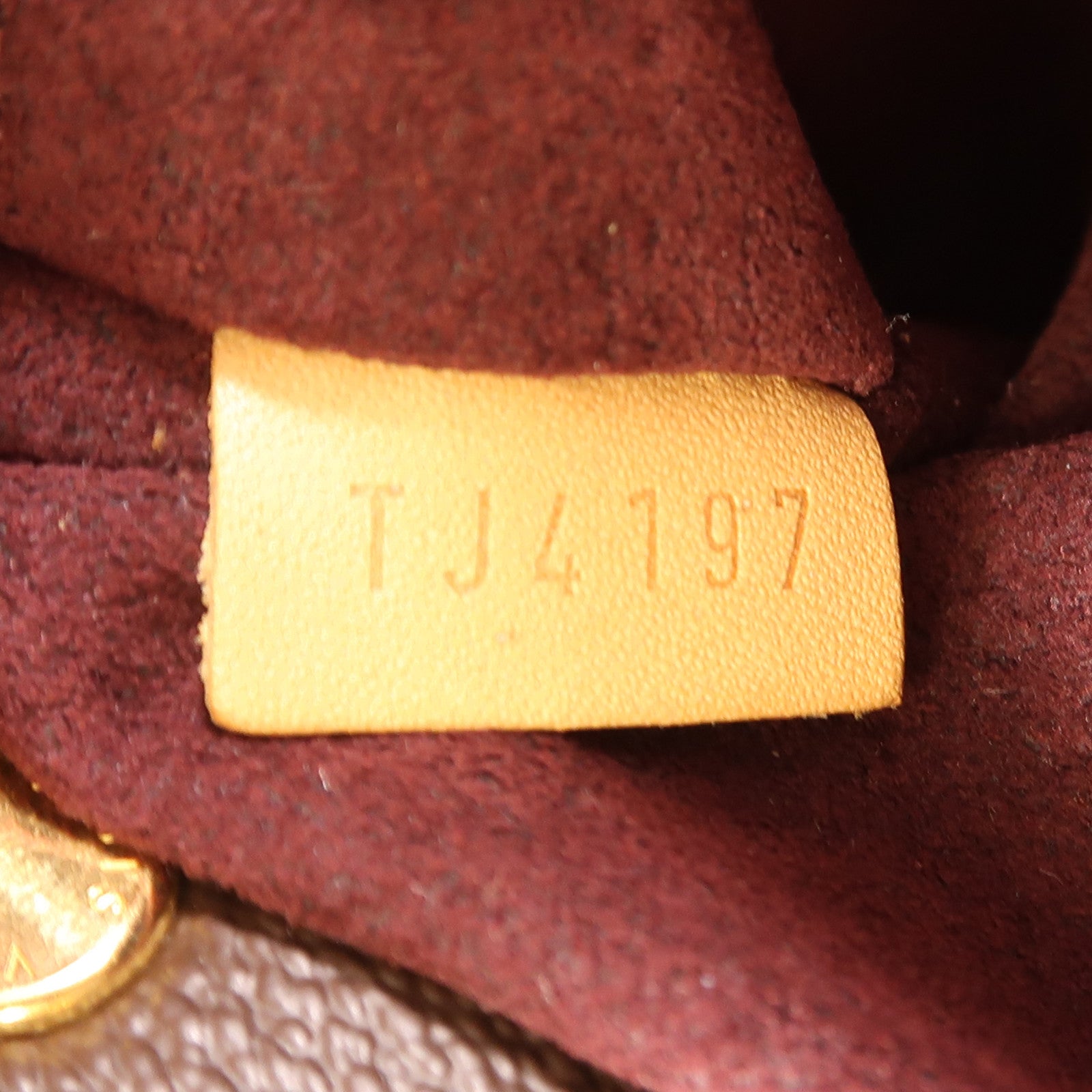 LOUIS VUITTON Monogram Montaigne BB金扣手挽肩背兩用袋棕色