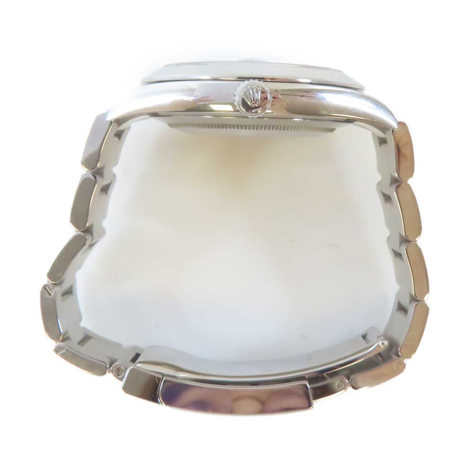 ROLEX Datejust不鏽鋼手錶自動機芯白色#16.5cm
