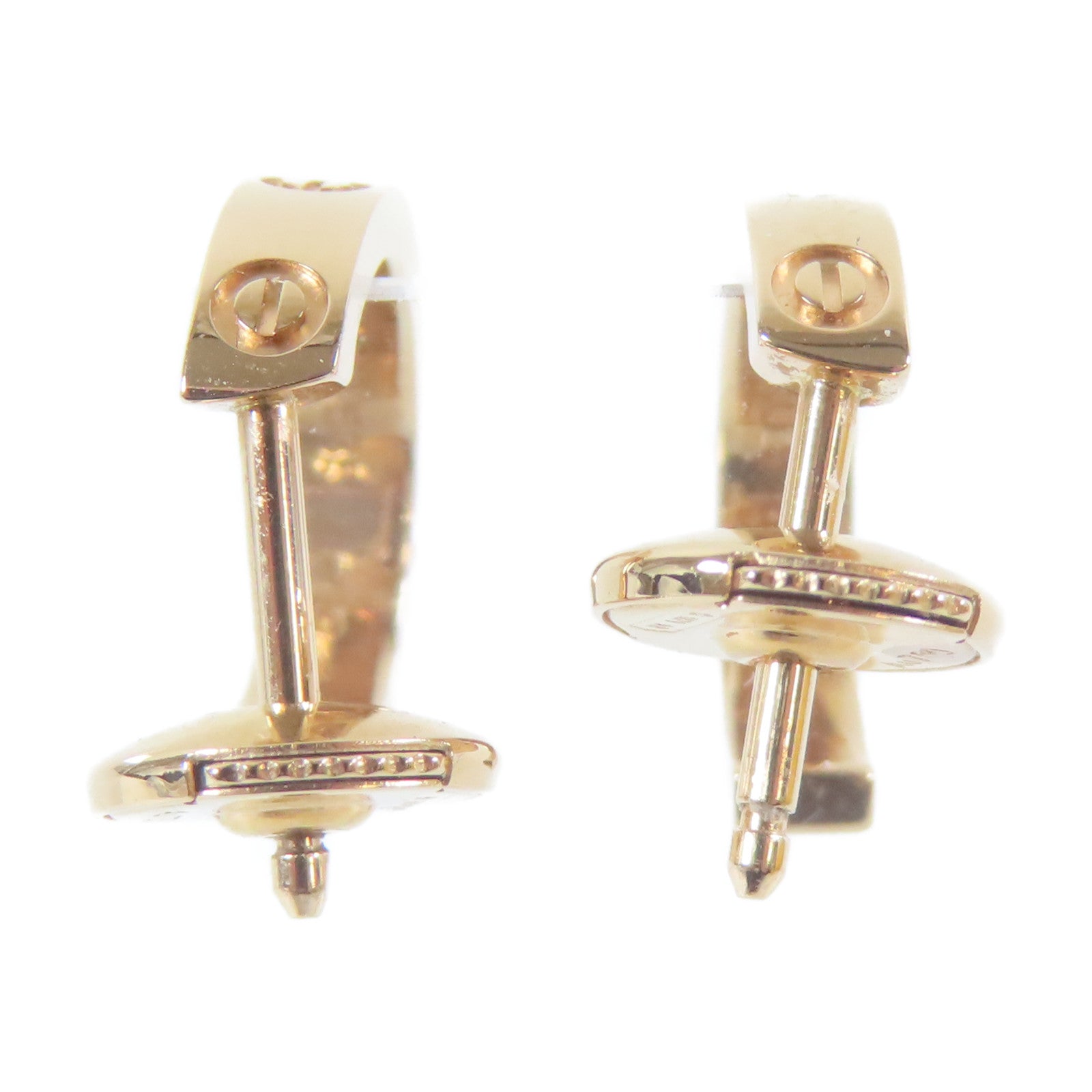 CARTIER 18K玫瑰金Love Earrings耳環