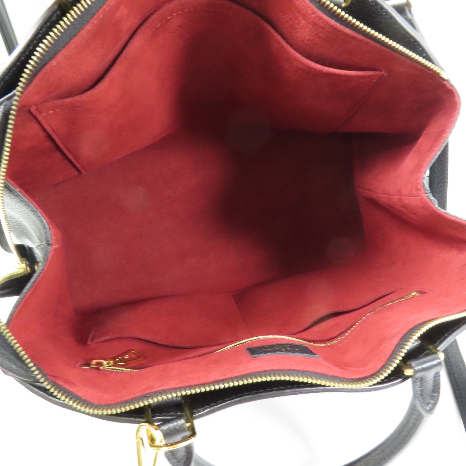 LOUIS VUITTON Monogram Empreinte Petit Palais金扣手挽肩背兩用袋