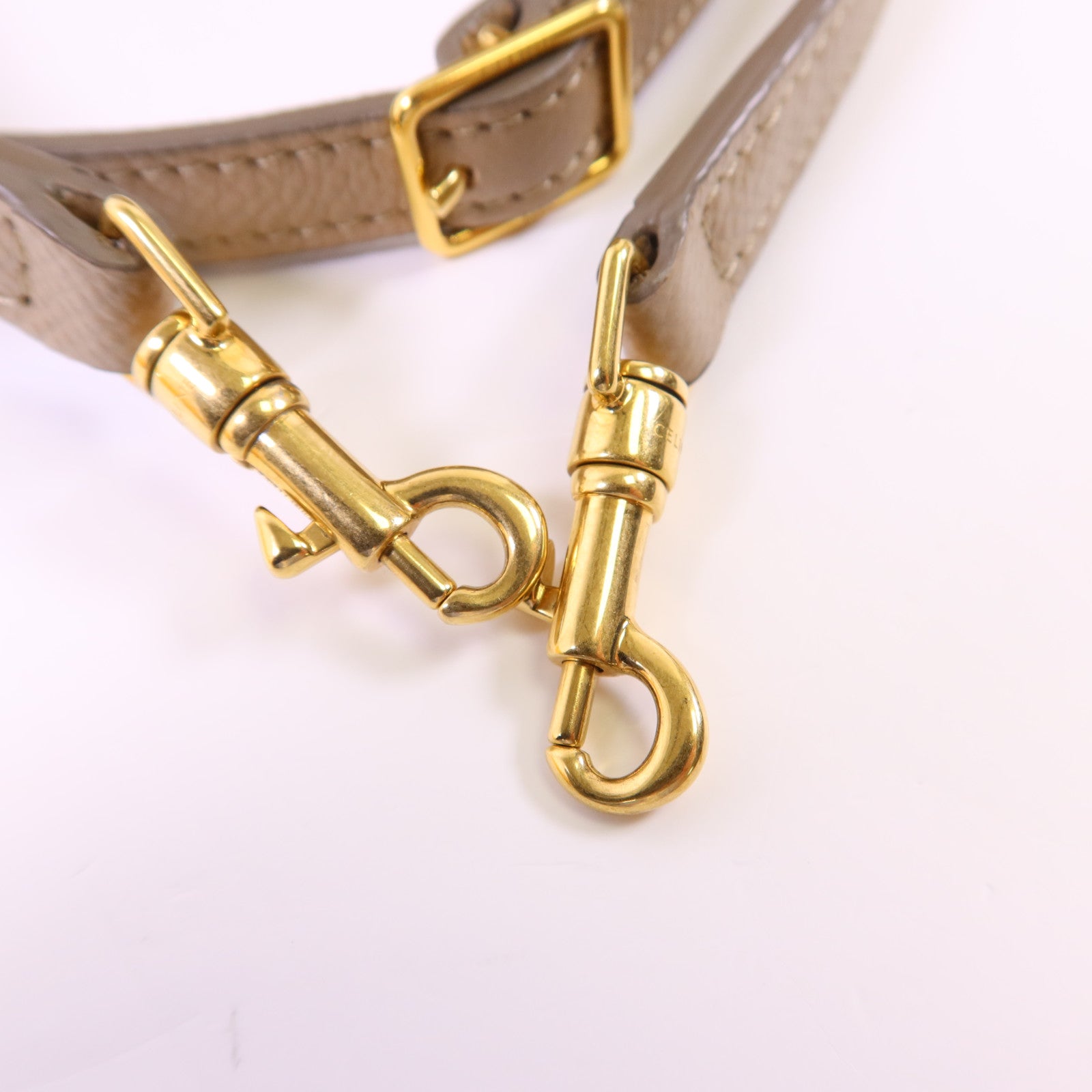 CELINE 牛皮皮革Belt Bag Nano金扣肩背袋