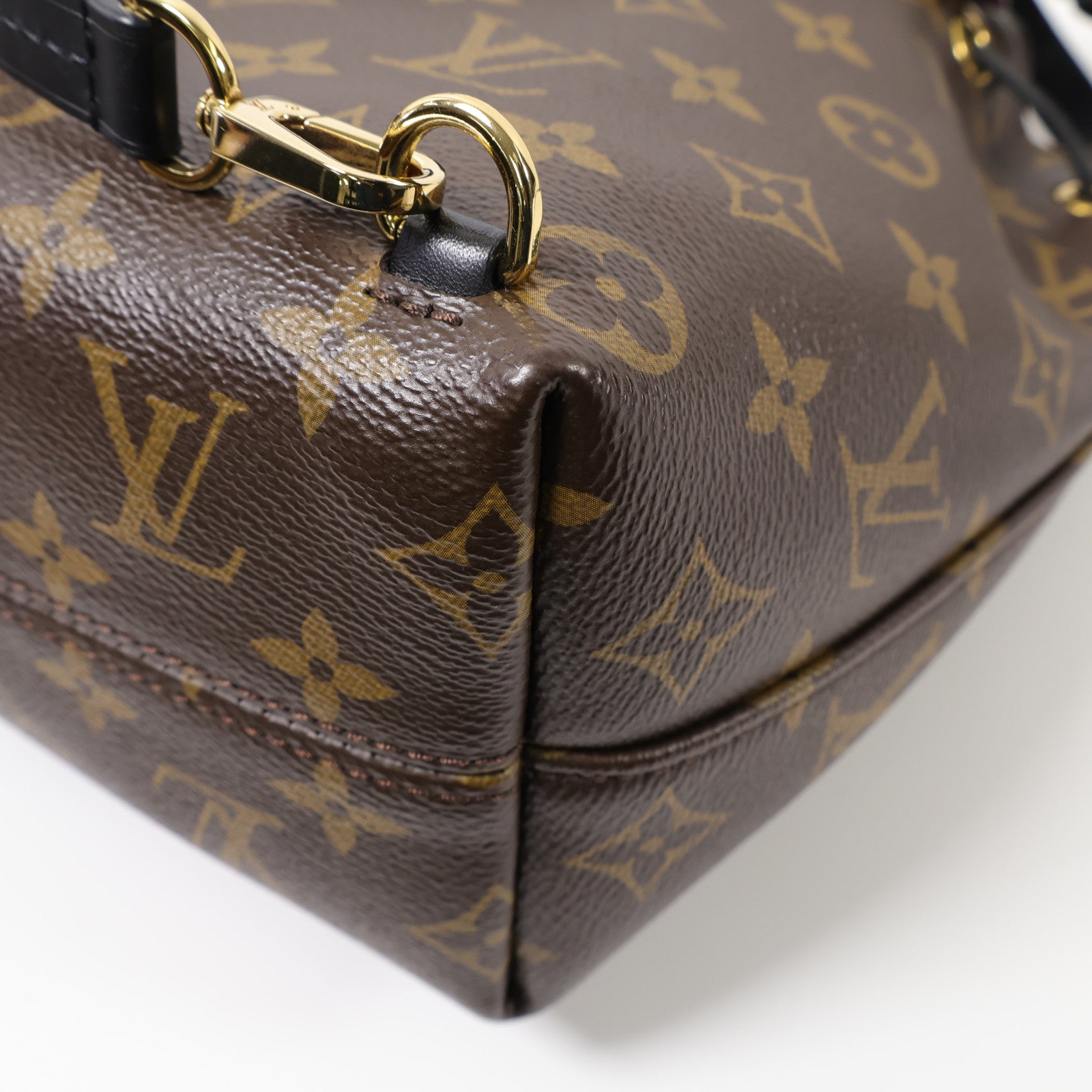 LOUIS VUITTON Monogram Montsouris BB金扣背包