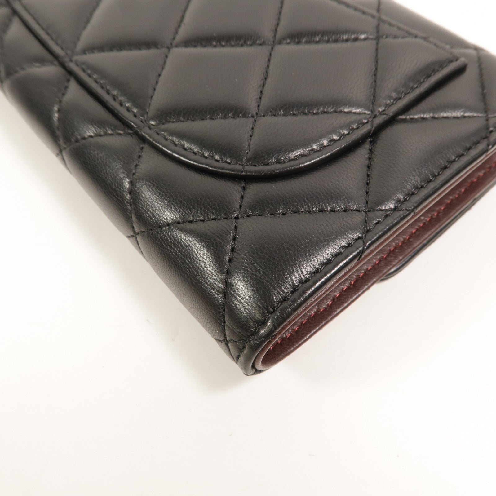 CHANEL 羊皮皮革Long Wallet長錢包