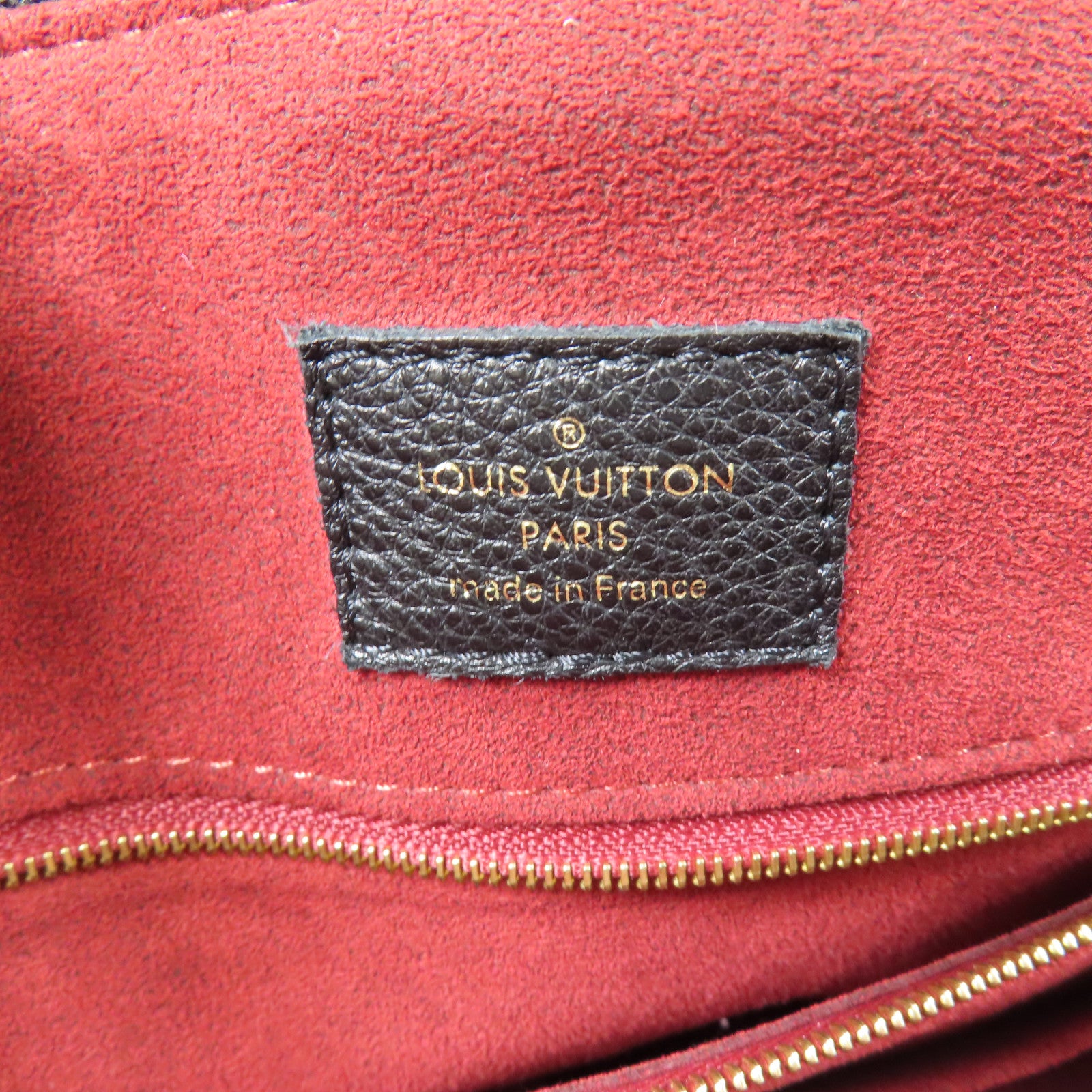 LOUIS VUITTON Monogram Empreinte Petit Palais金扣手挽肩背兩用袋