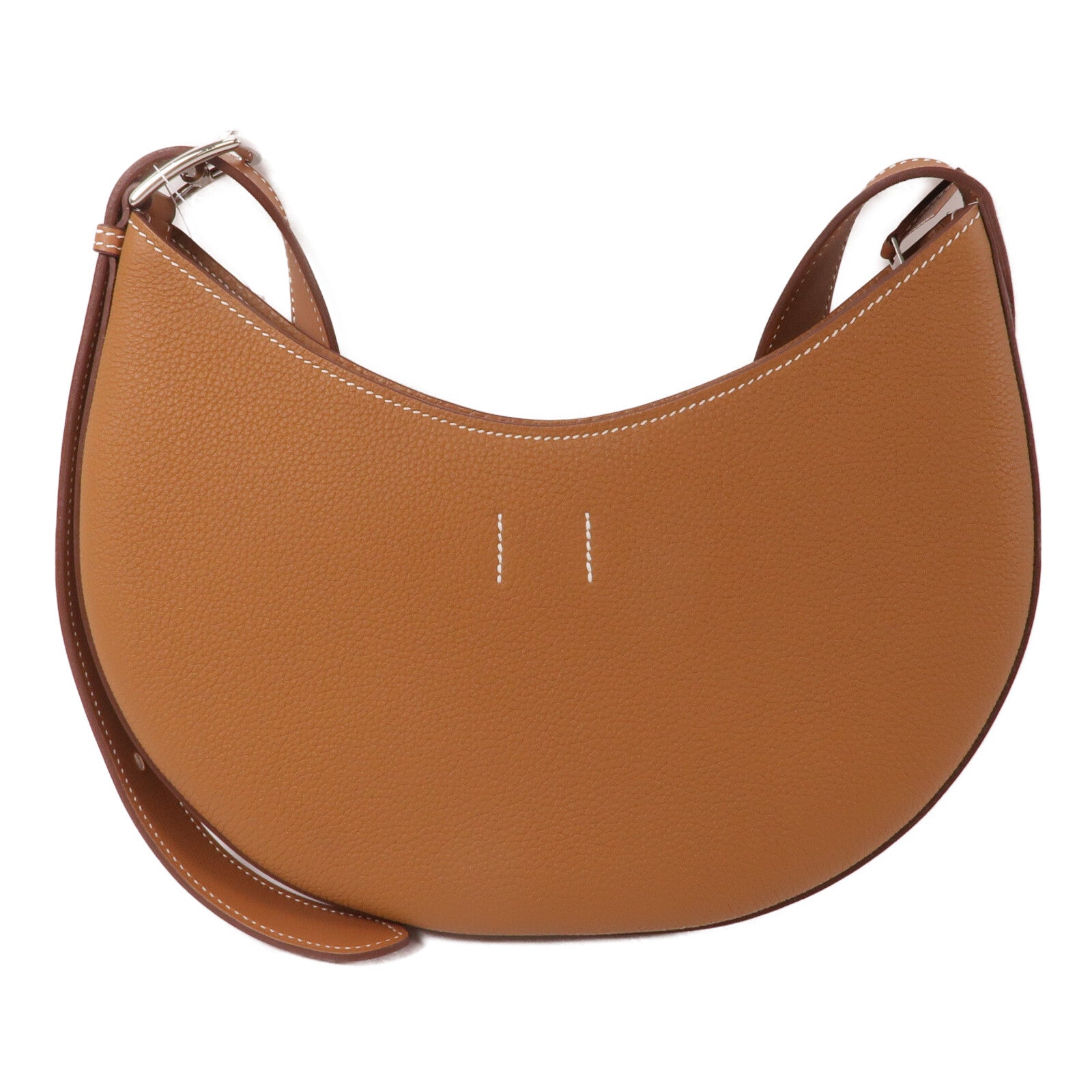 HERMES Togo皮革Arcon Slim肩背袋Gold