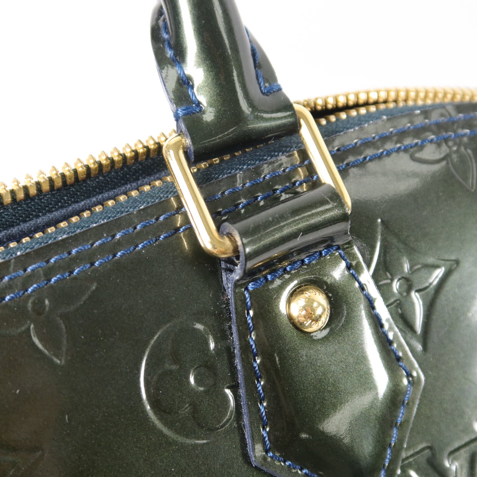 LOUIS VUITTON Monogram Vernis Alma GM手挽袋