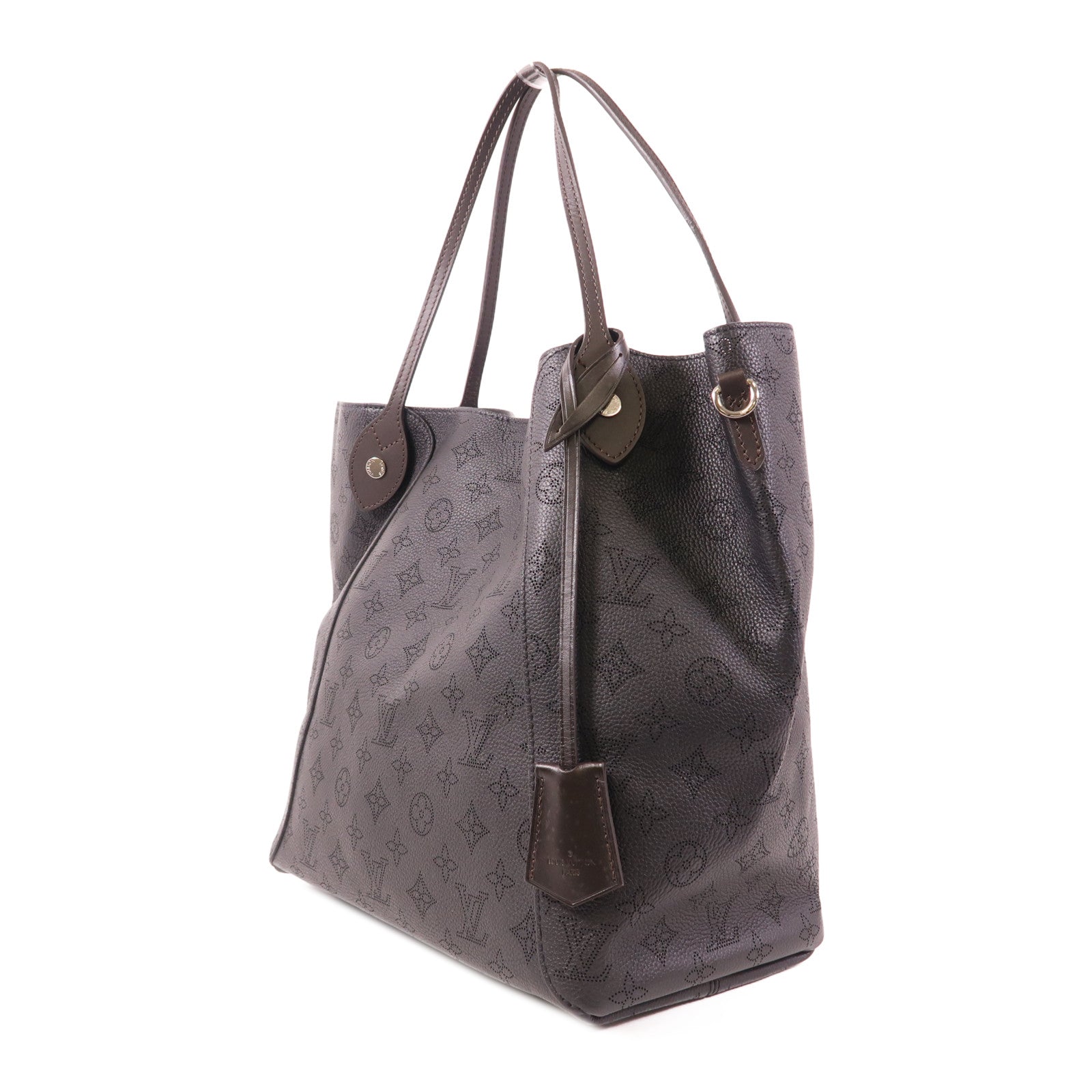 LOUIS VUITTON Monogram Mahina Hina MM銀扣肩背袋