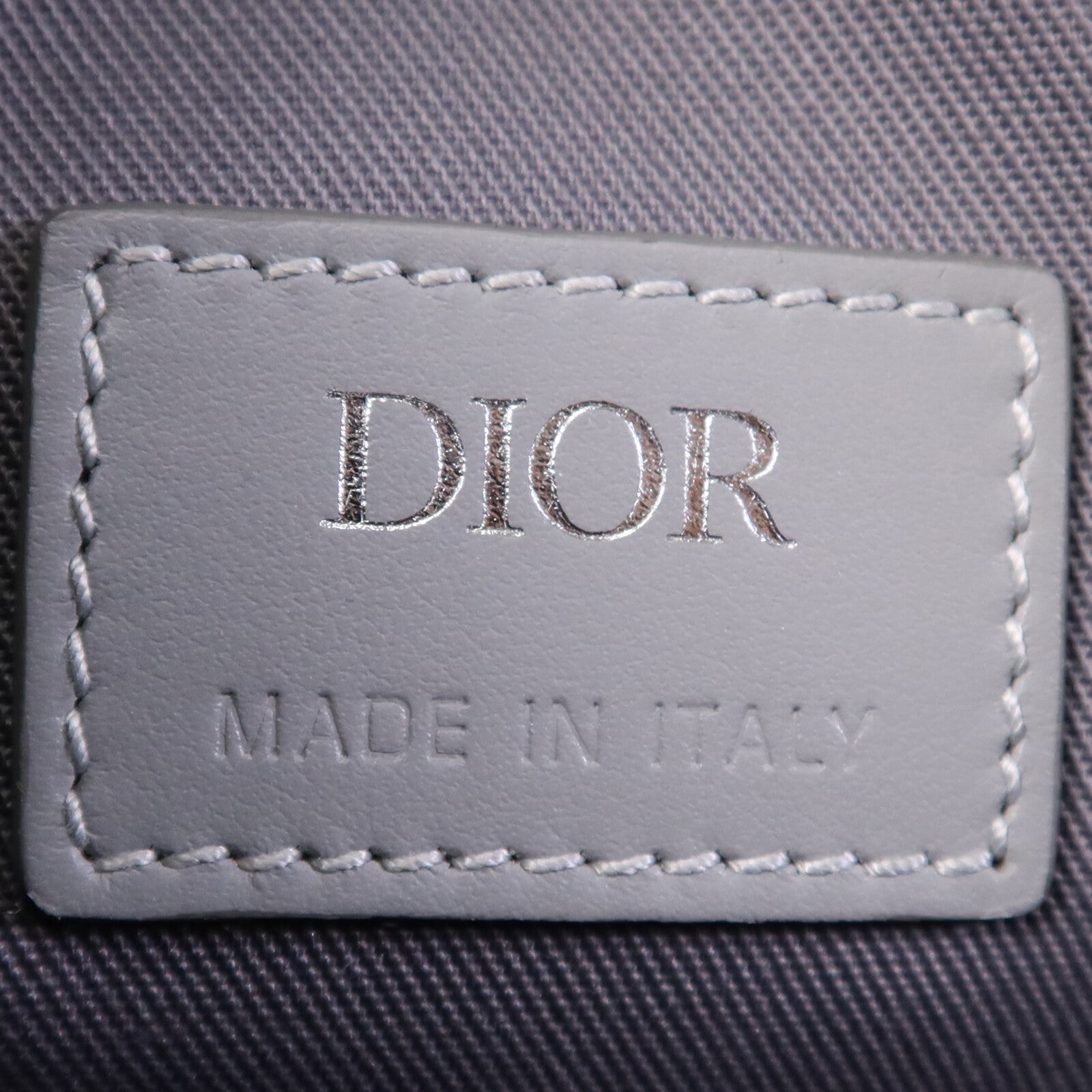 Dior 塗層帆布Lingot 22銀扣肩背袋
