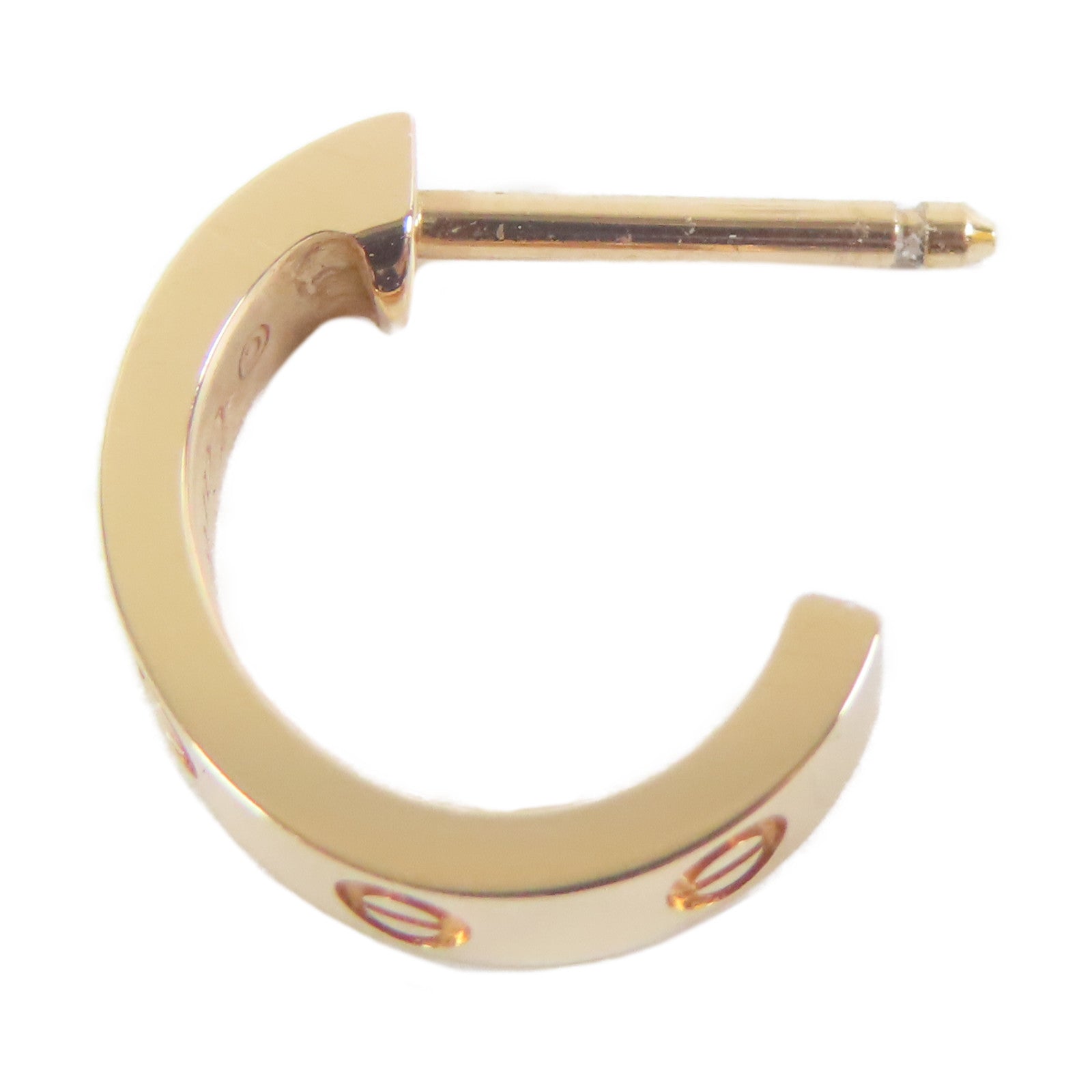 CARTIER 18K玫瑰金Love Earrings耳環