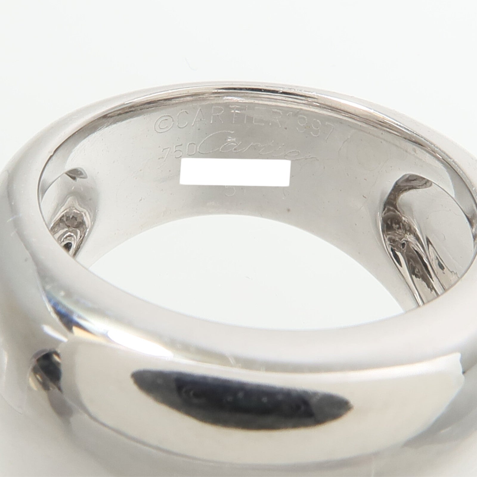 CARTIER 18K白金Nouvelle Vague戒指