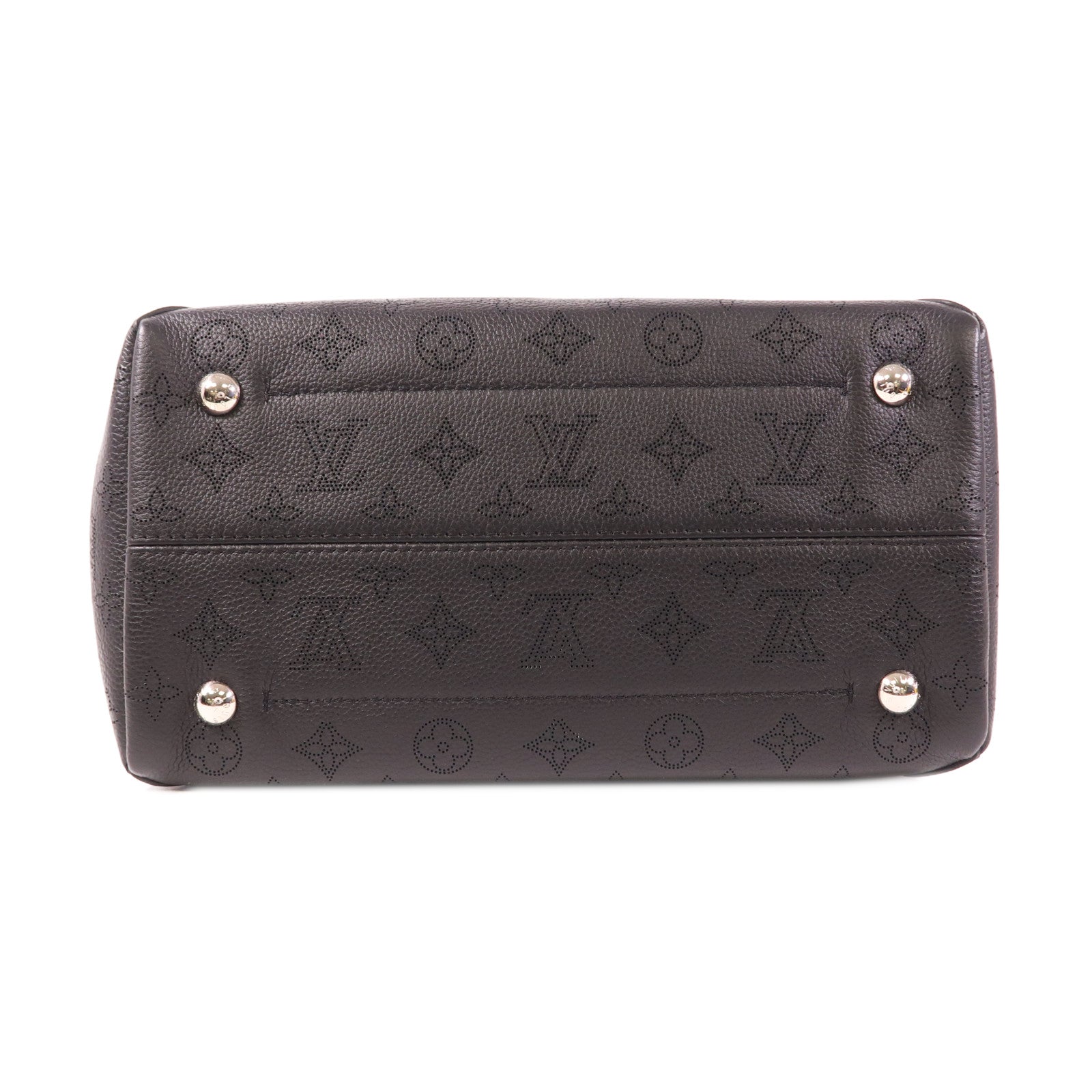 LOUIS VUITTON Monogram Mahina Hina MM銀扣肩背袋