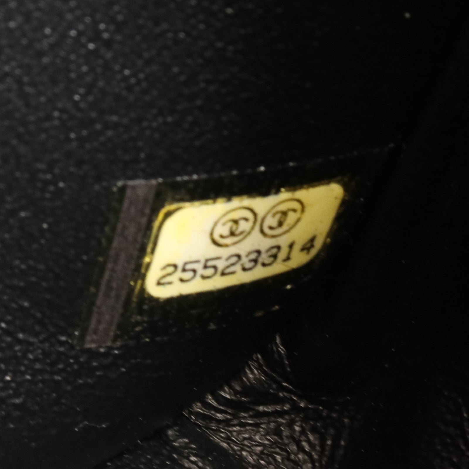 CHANEL 牛皮皮革Mini 2.55 So Black鏈帶肩背袋