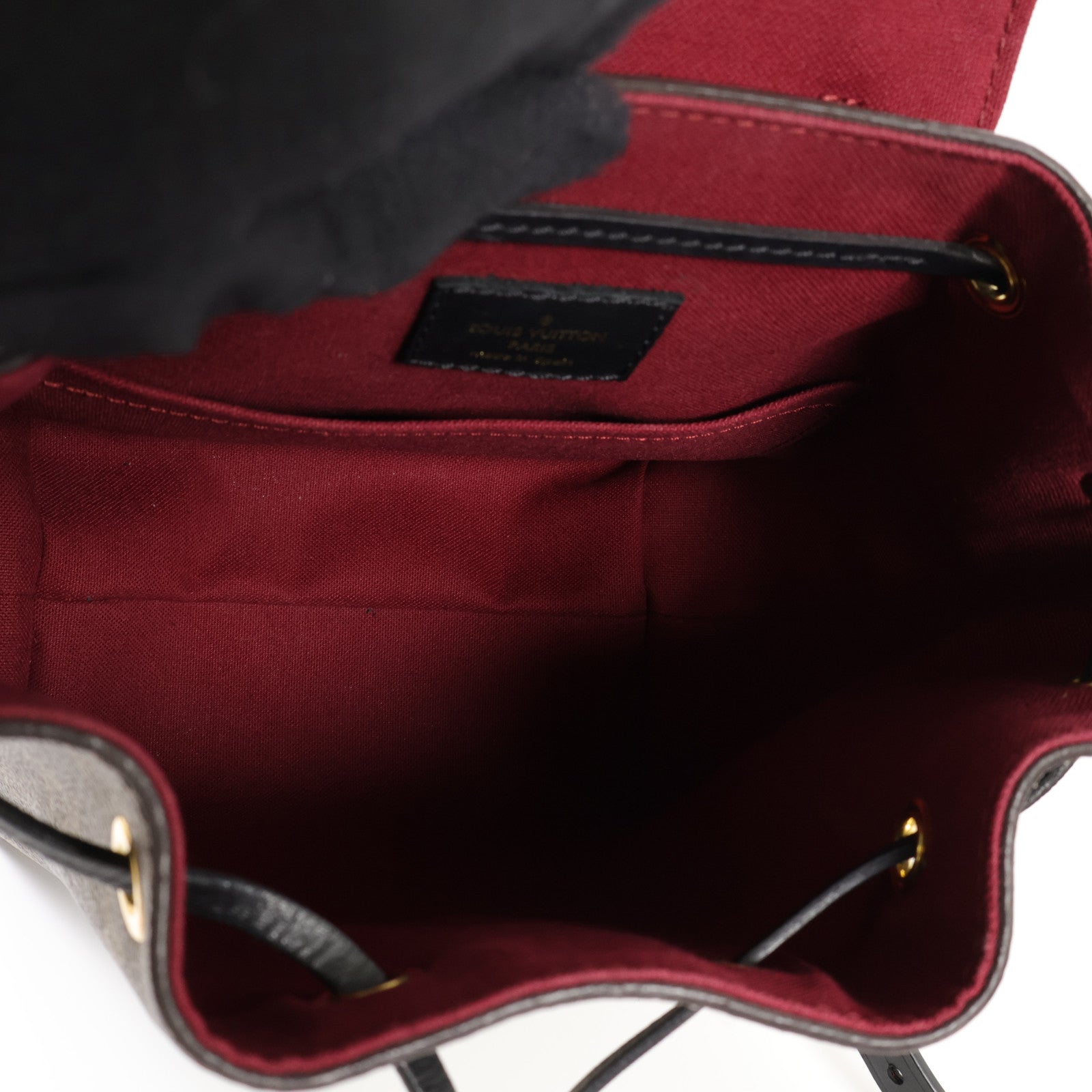 LOUIS VUITTON Monogram Montsouris BB金扣背包