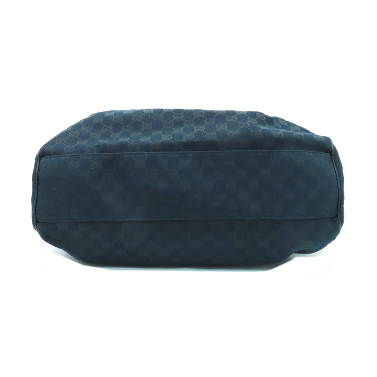GUCCI 【激減優惠】帆布Shoulder Bag銀扣肩背袋藍色