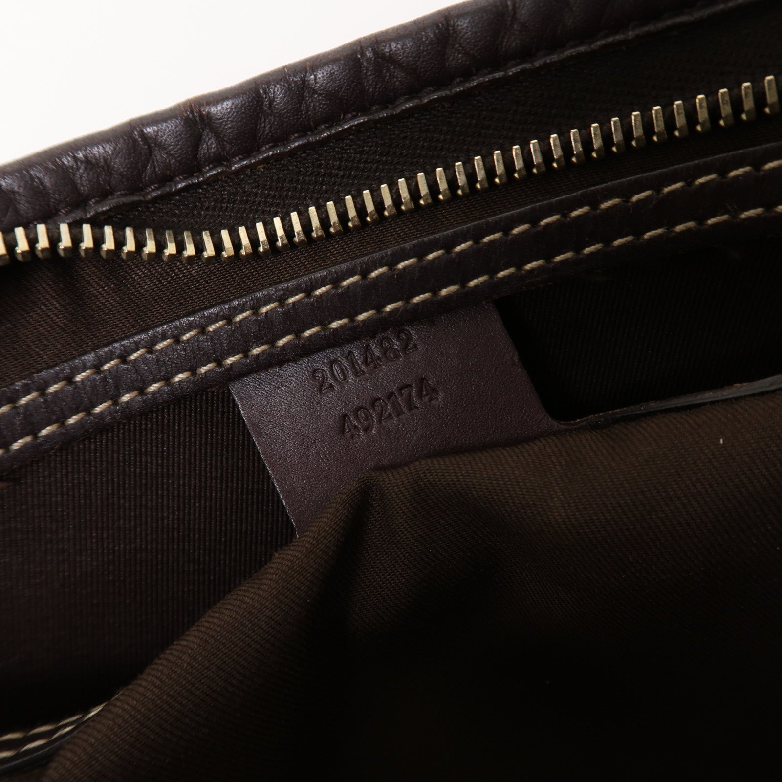 GUCCI 【清倉大減價】塗層帆布Tote Bag金扣手挽袋米色