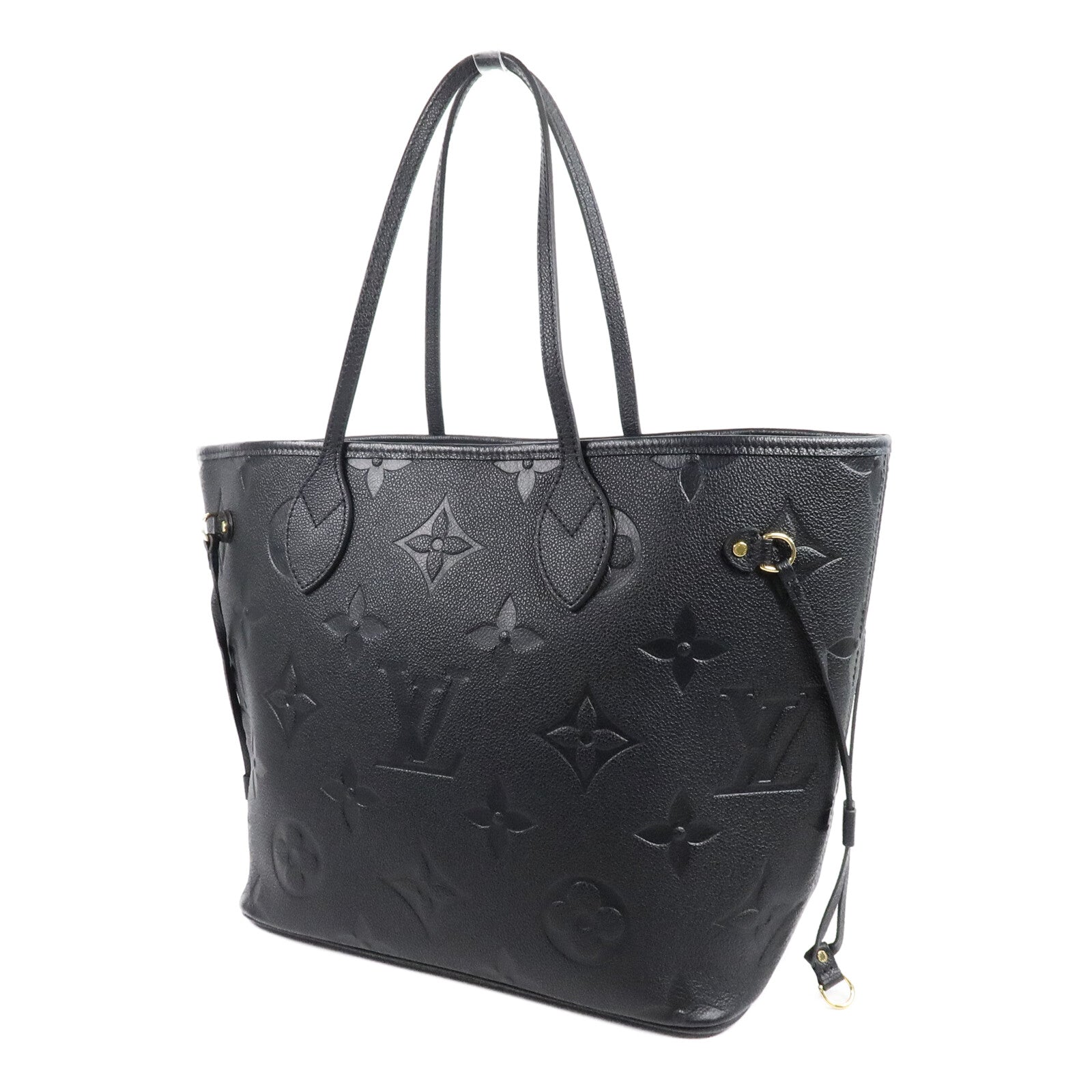 LOUIS VUITTON Monogram Empreinte Neverfull MM手挽袋