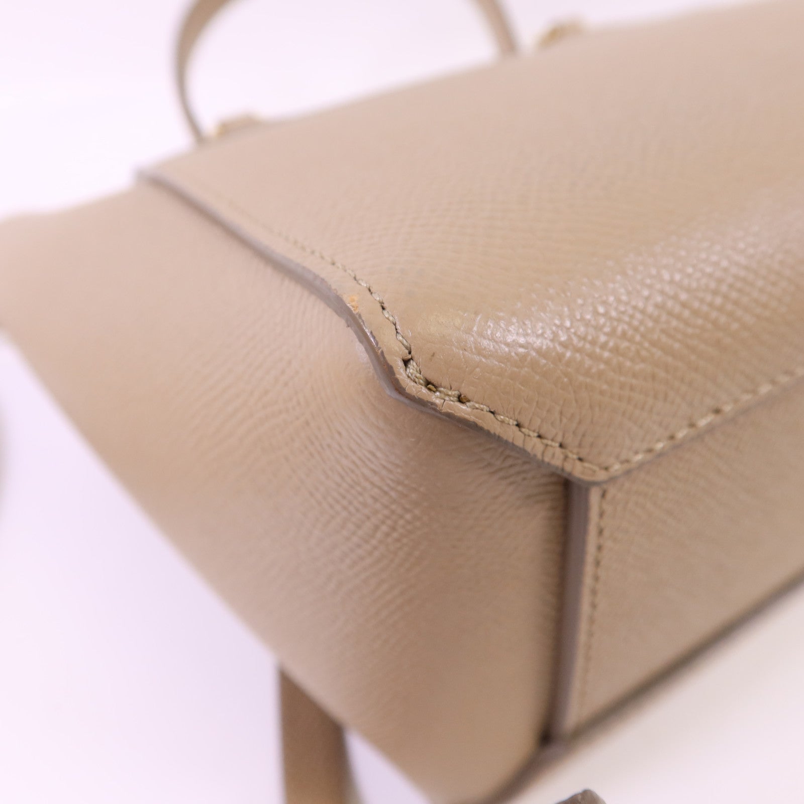 CELINE 牛皮皮革Belt Bag Nano金扣肩背袋