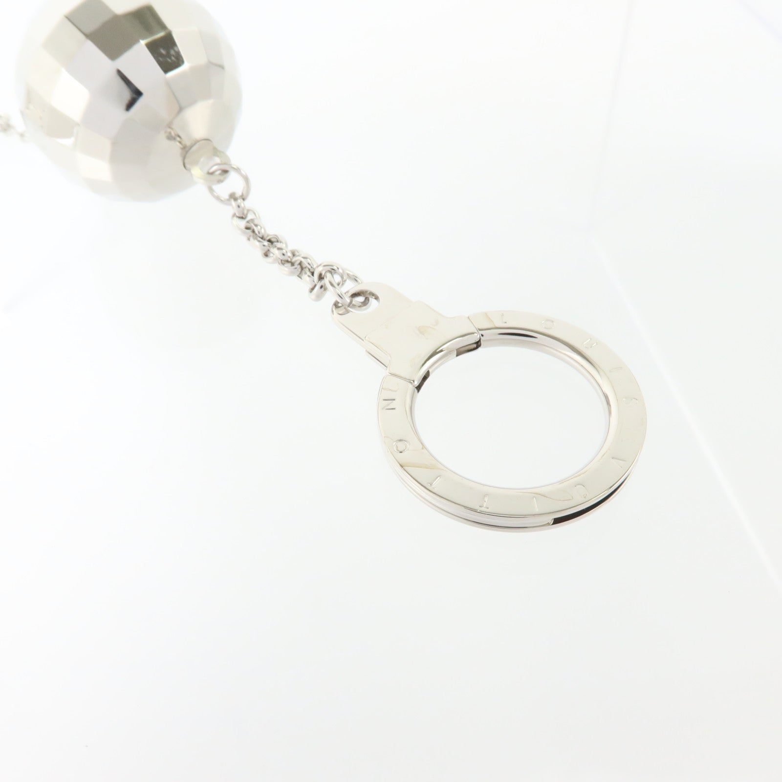 LOUIS VUITTON 金屬Porte-Cles Glitter Mirror Ball Charm掛飾
