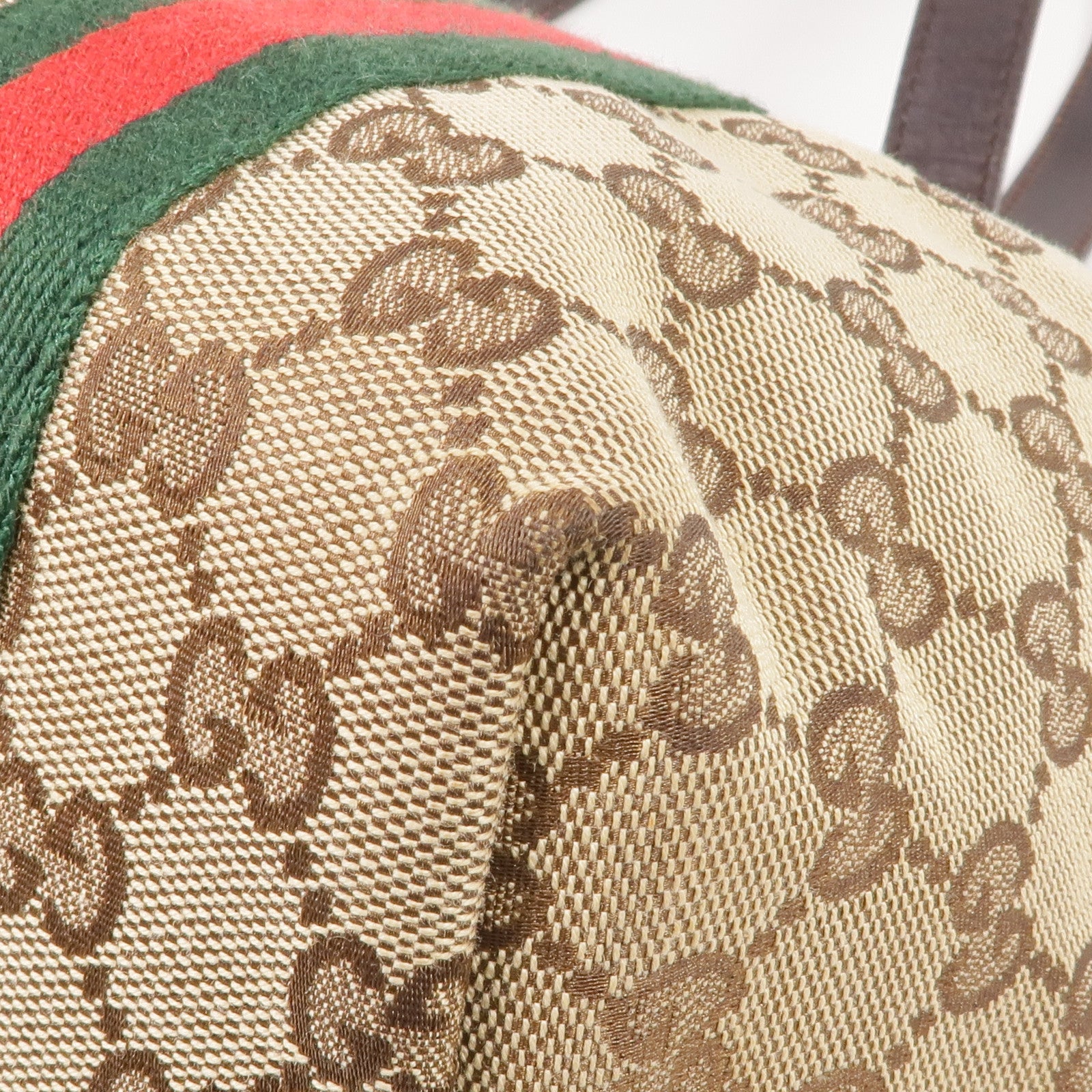 GUCCI 帆布Shoulder Tote金扣肩背袋/手挽袋