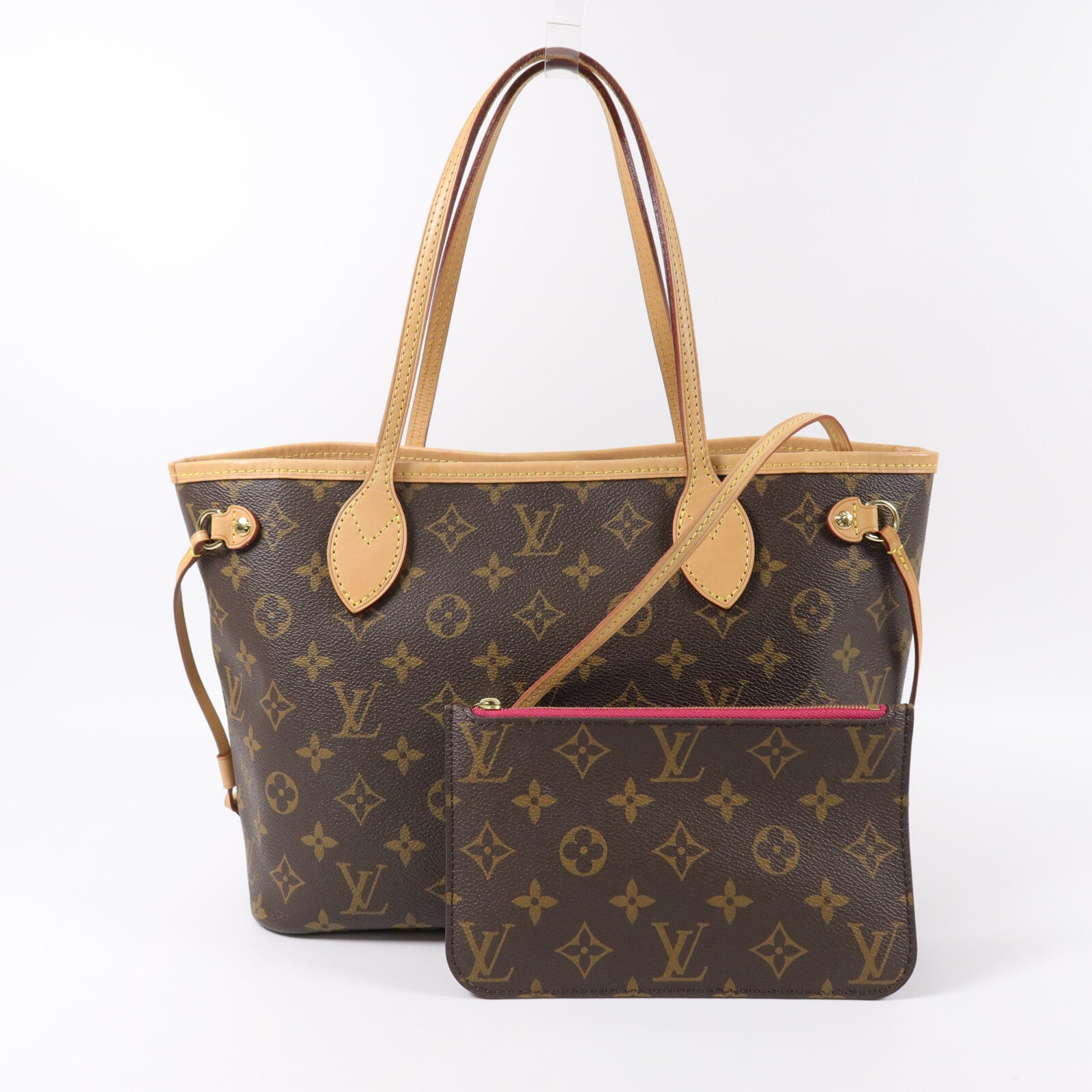 LOUIS VUITTON Monogram Neverfull PM手挽袋