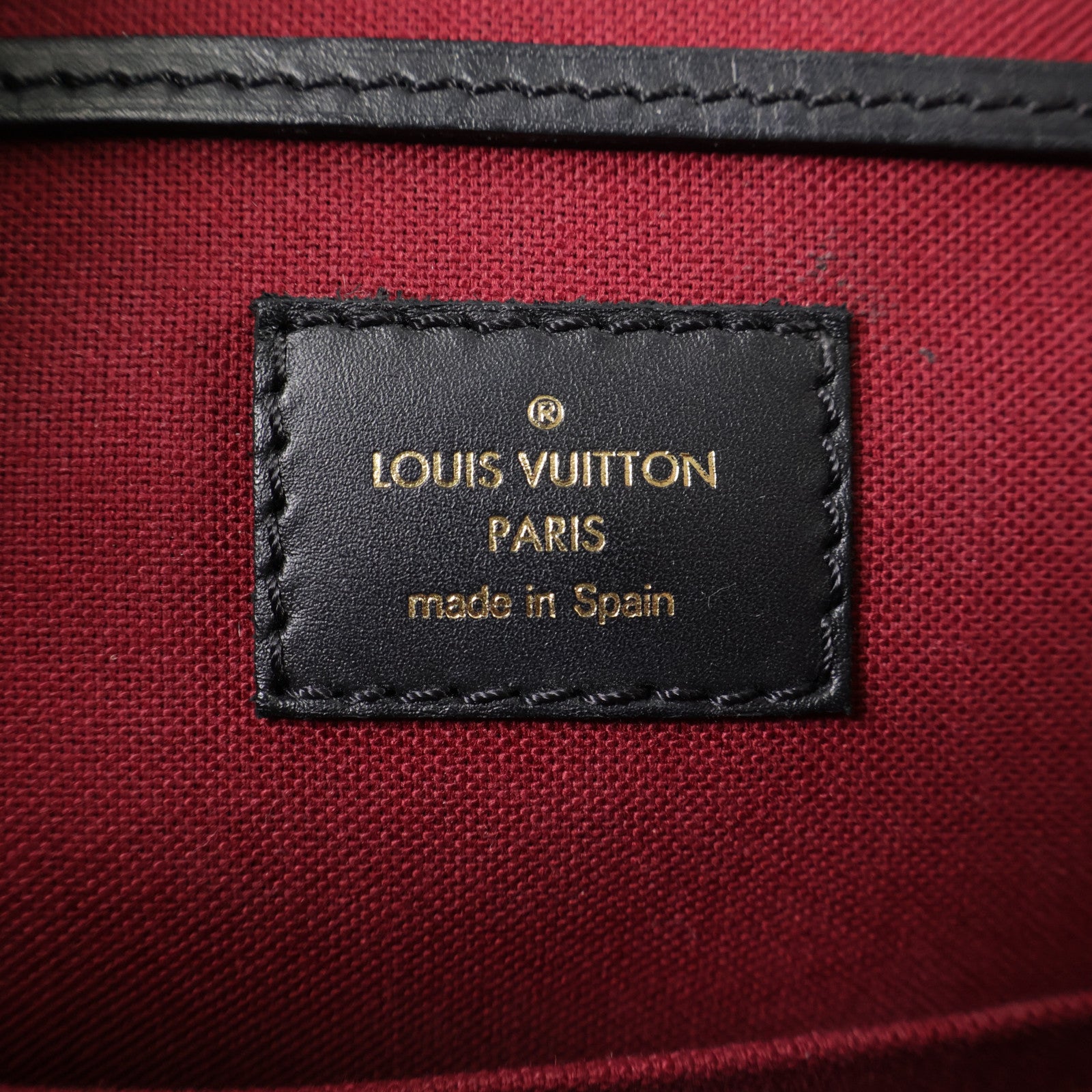 LOUIS VUITTON Monogram Montsouris BB金扣背包