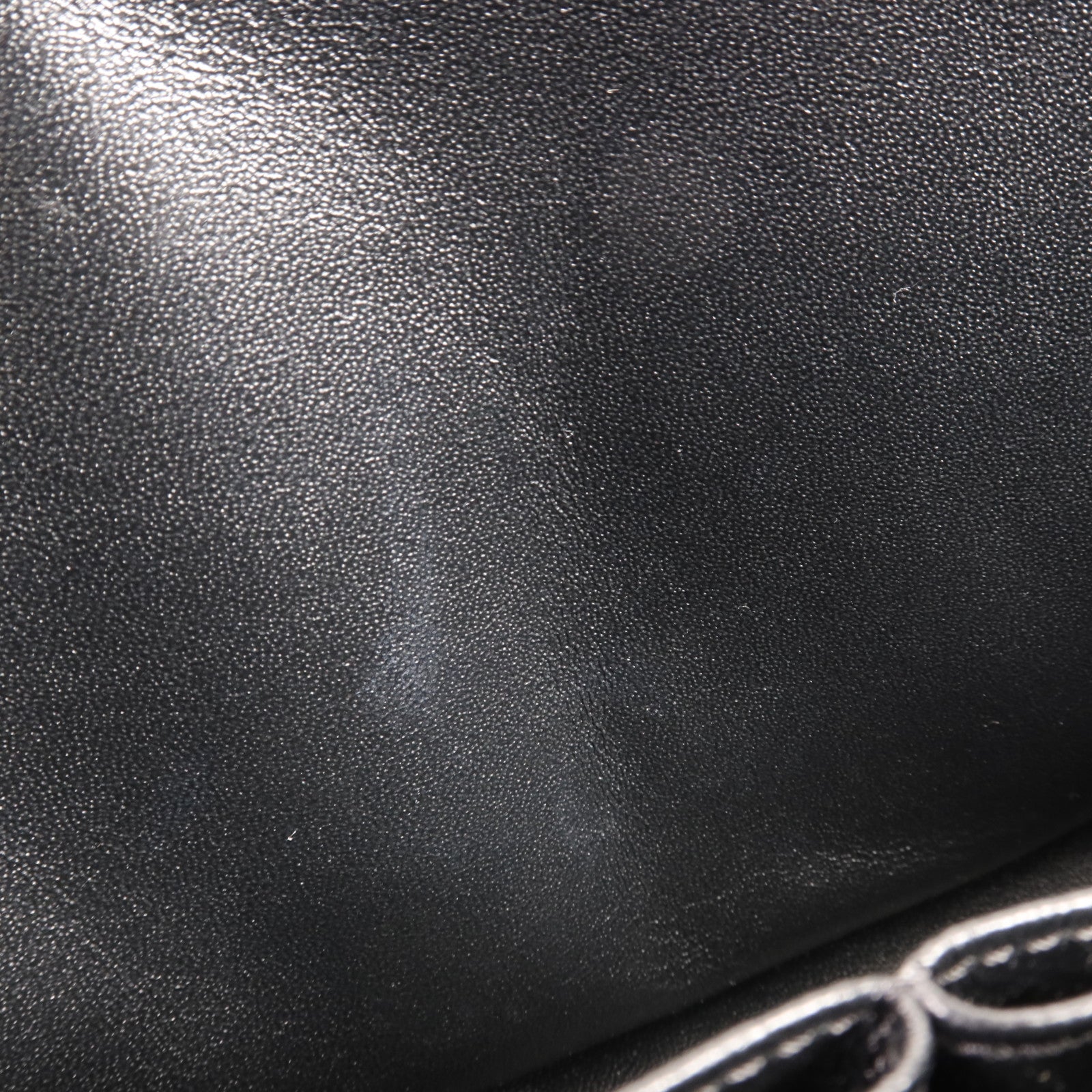 CHANEL 牛皮皮革Mini 2.55 So Black鏈帶肩背袋