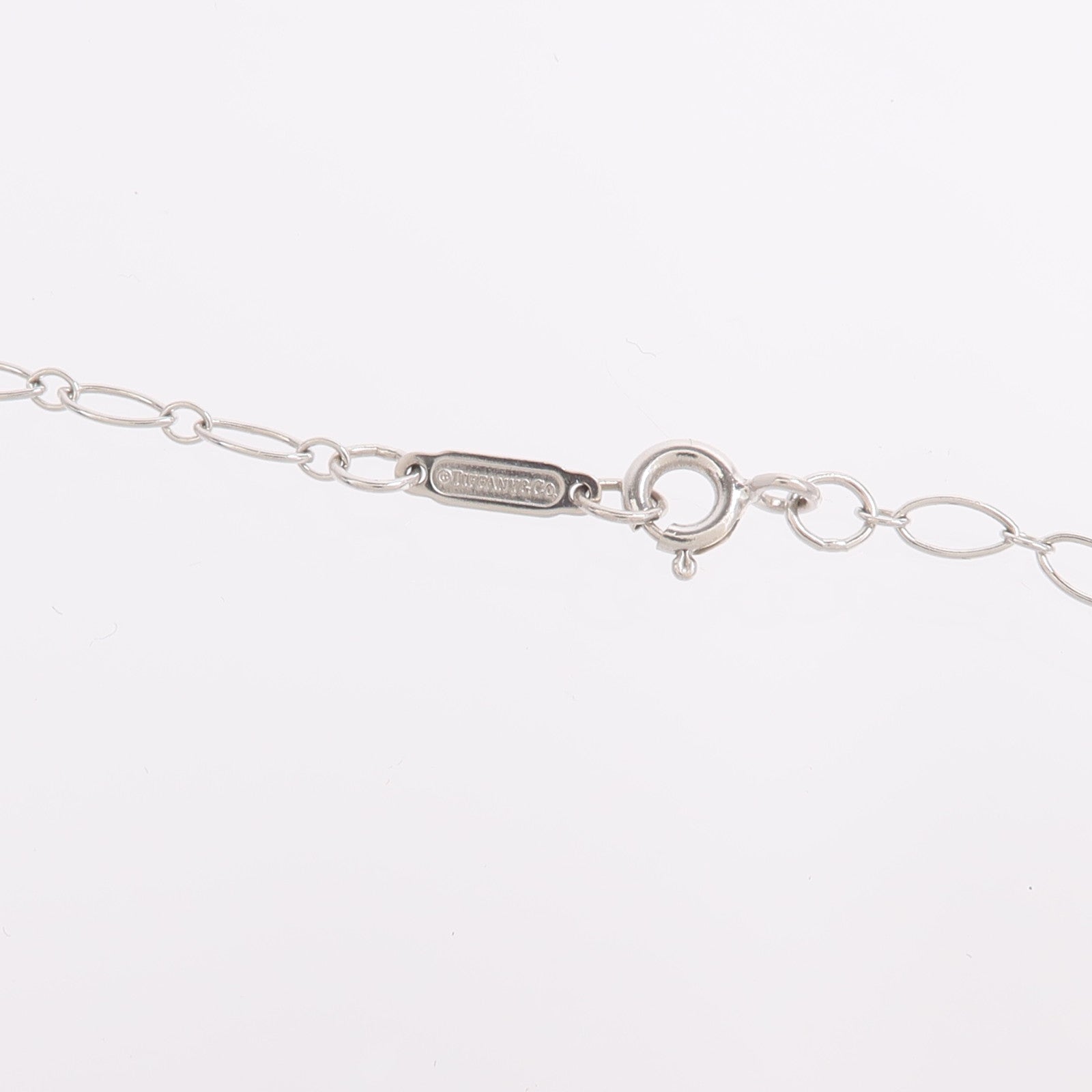 TIFFANY＆CO PT950鉑金/18K白金Enchanted Necklace鑽石項鍊