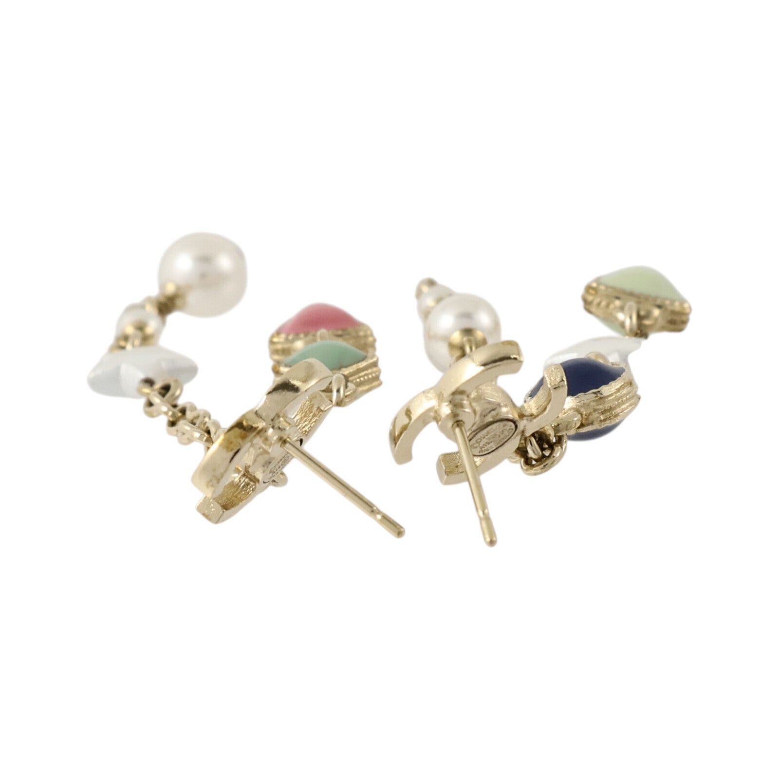 CHANEL 金屬/PVC Earrings耳環