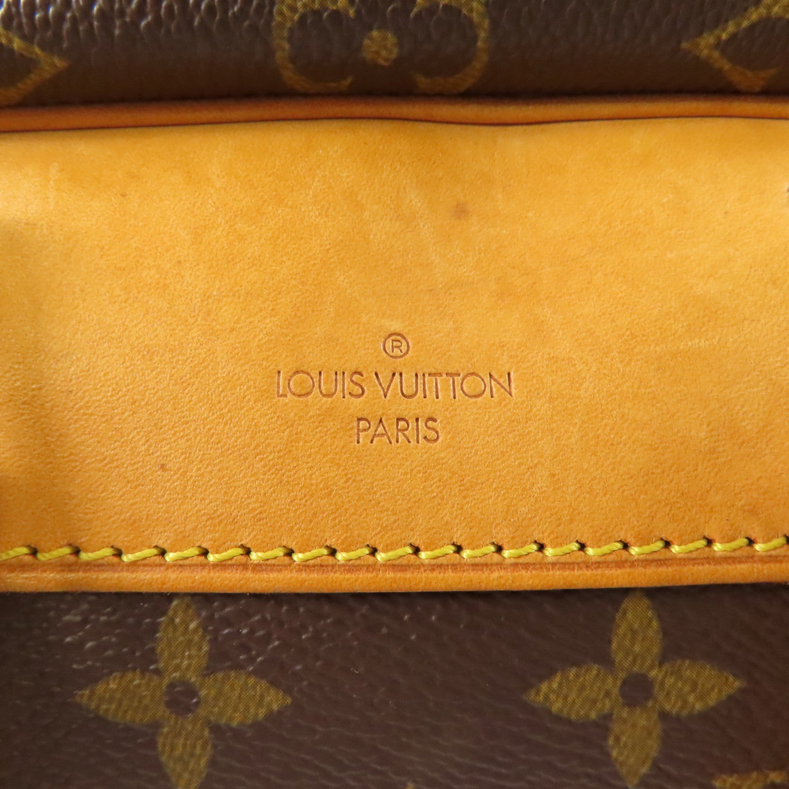 LOUIS VUITTON 【激減優惠】Monogram Deauville金扣手挽袋