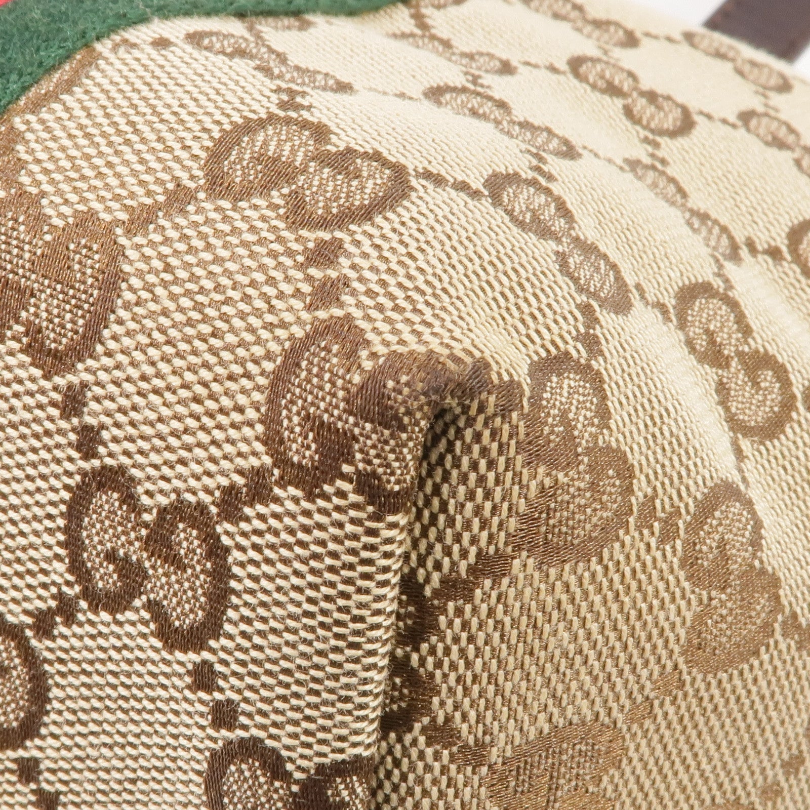 GUCCI 帆布Shoulder Tote金扣肩背袋/手挽袋